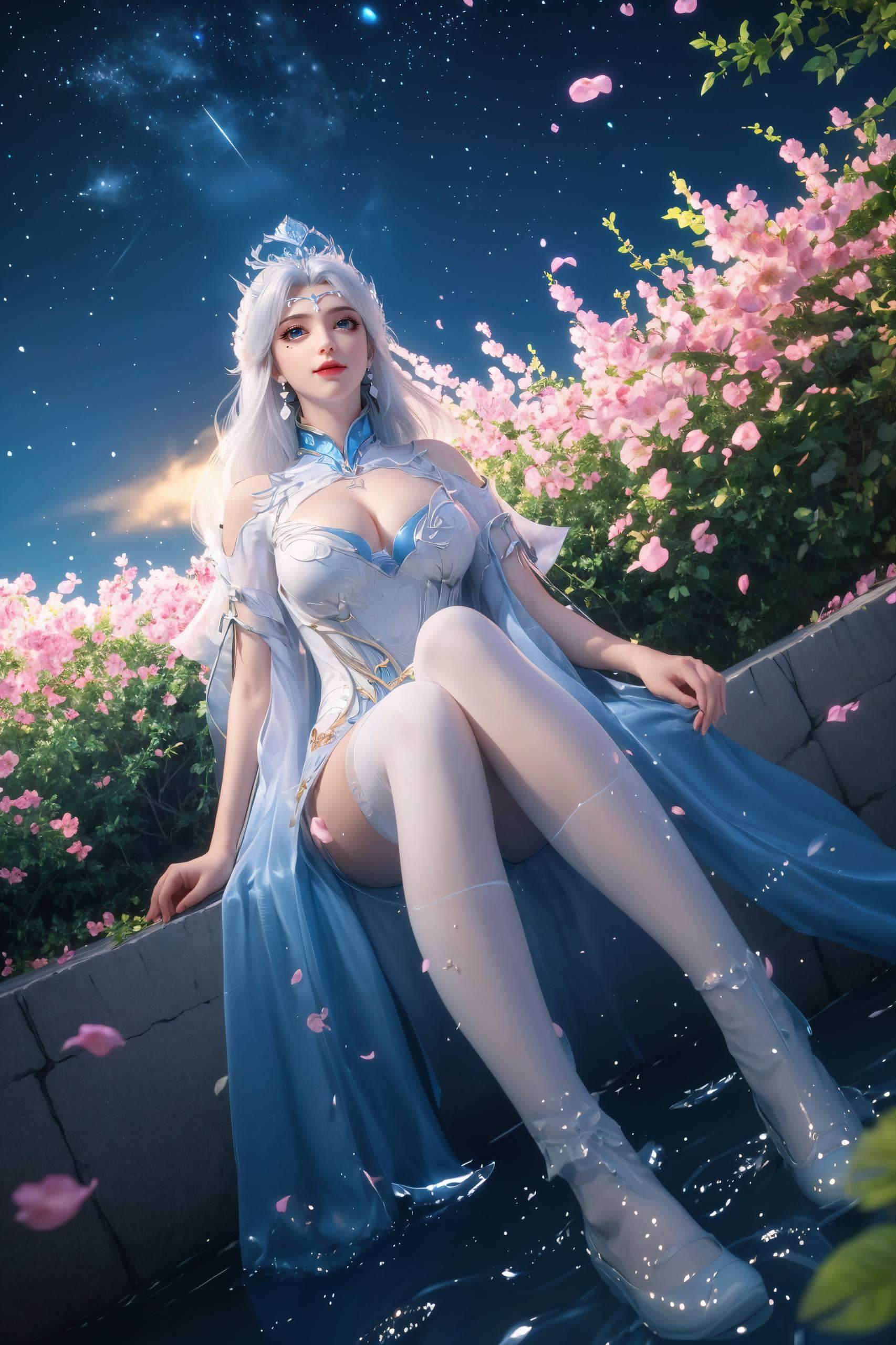 宁雨蝶和云落高清美图