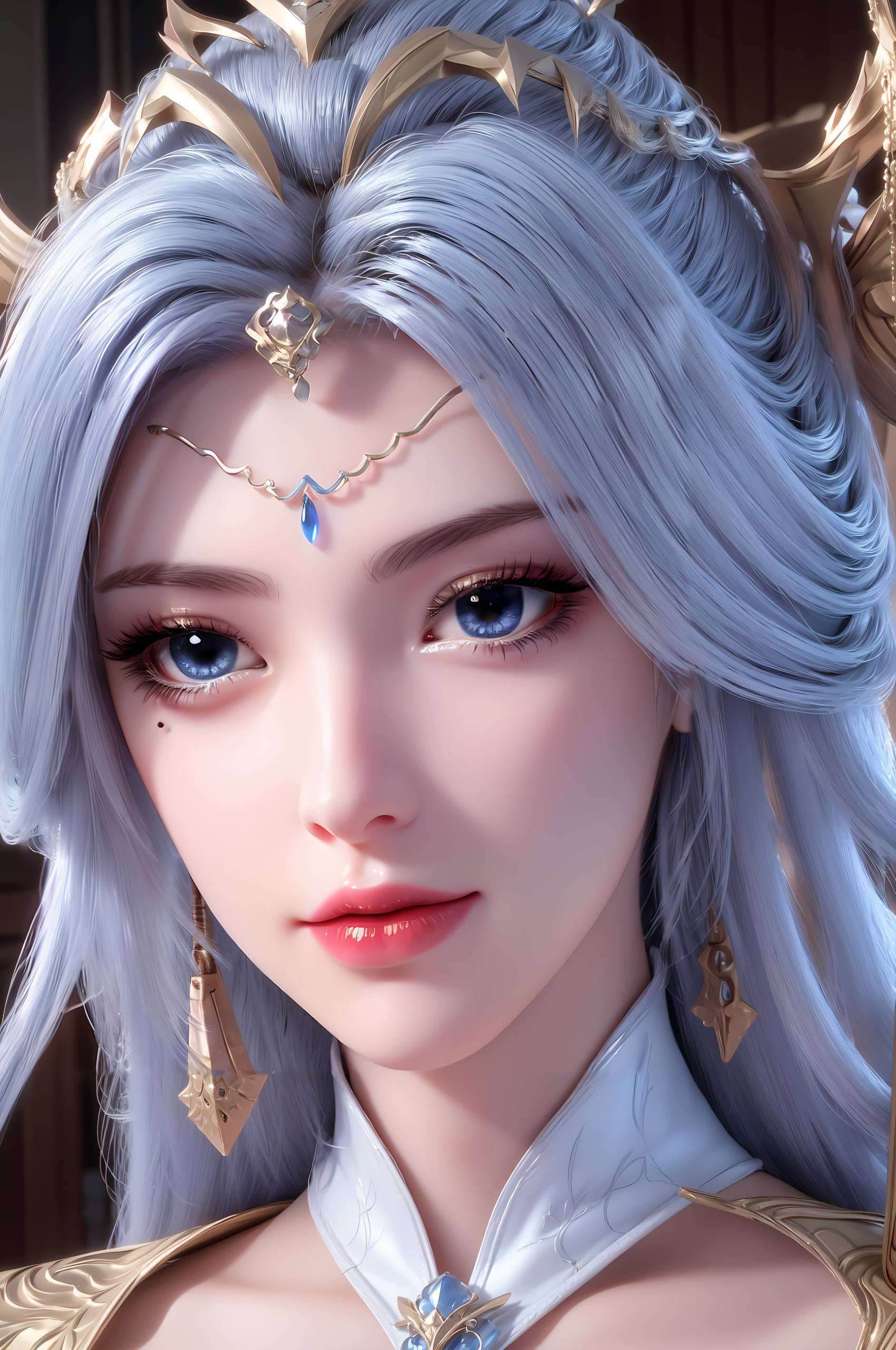 百炼成神罗峰和宁雨蝶高清美图