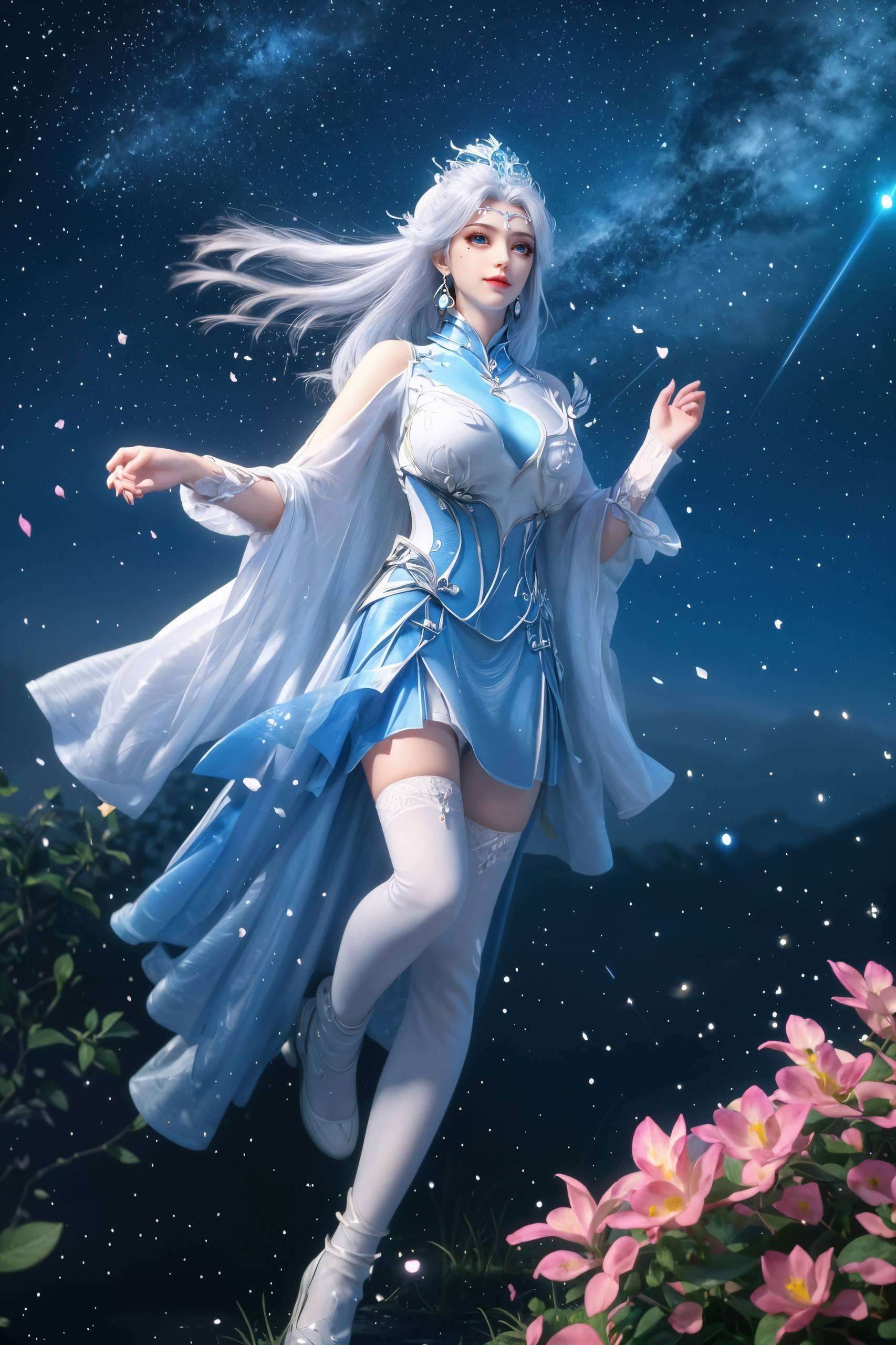 薰宁雨蝶罗征高清美图