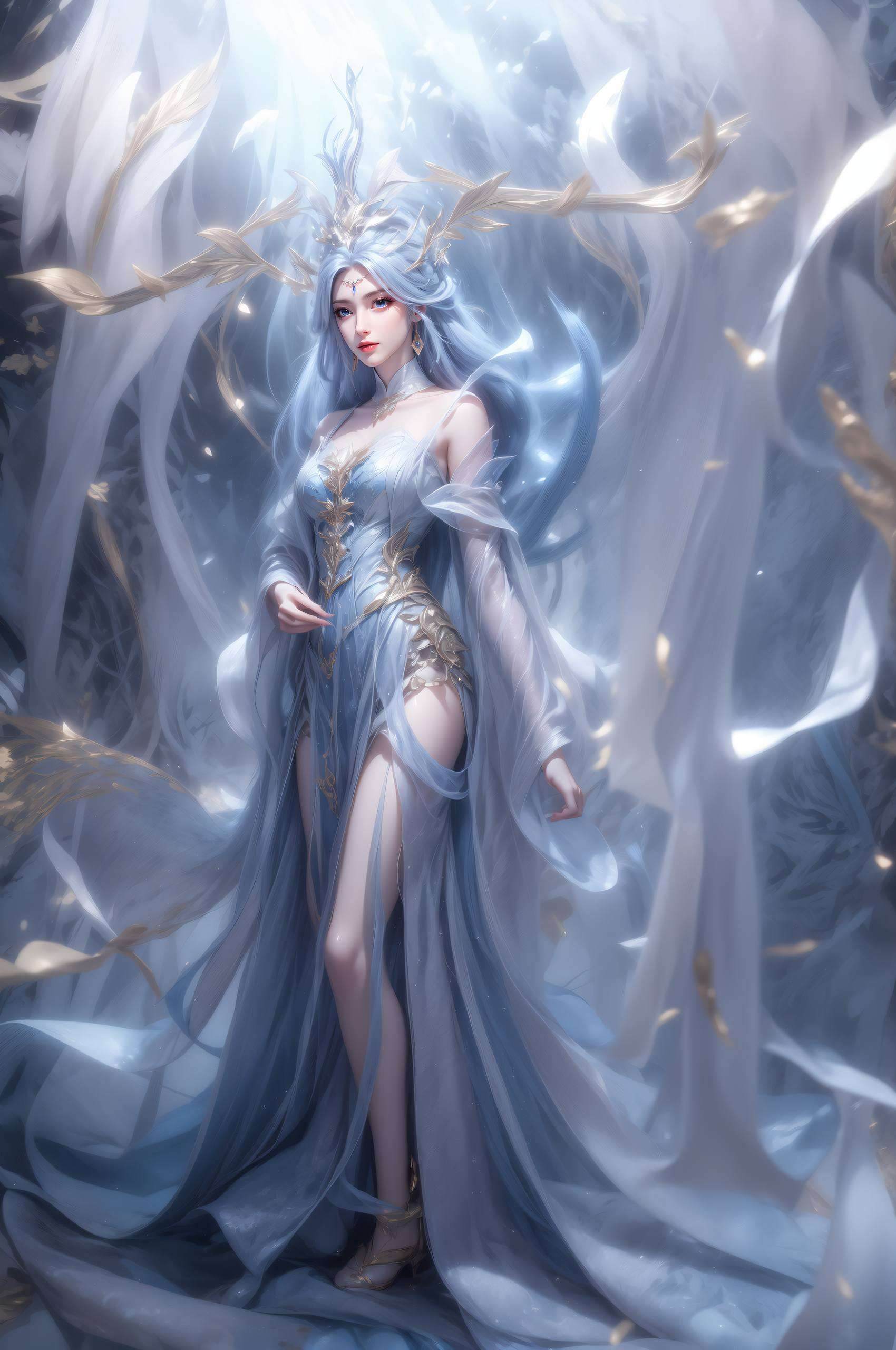云殿宁雨蝶高清美图