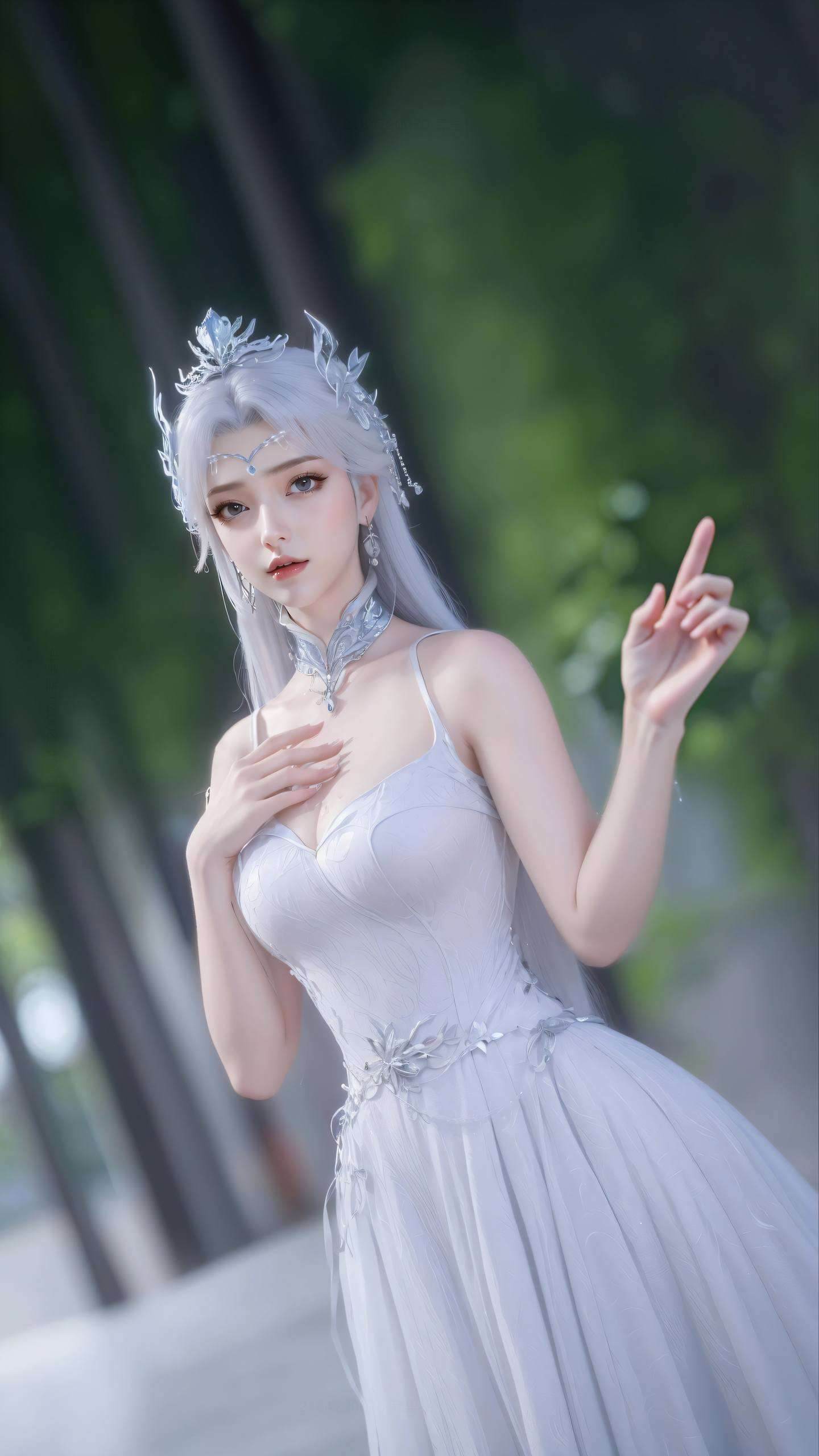 百炼成神罗征宁雨蝶分身高清美图