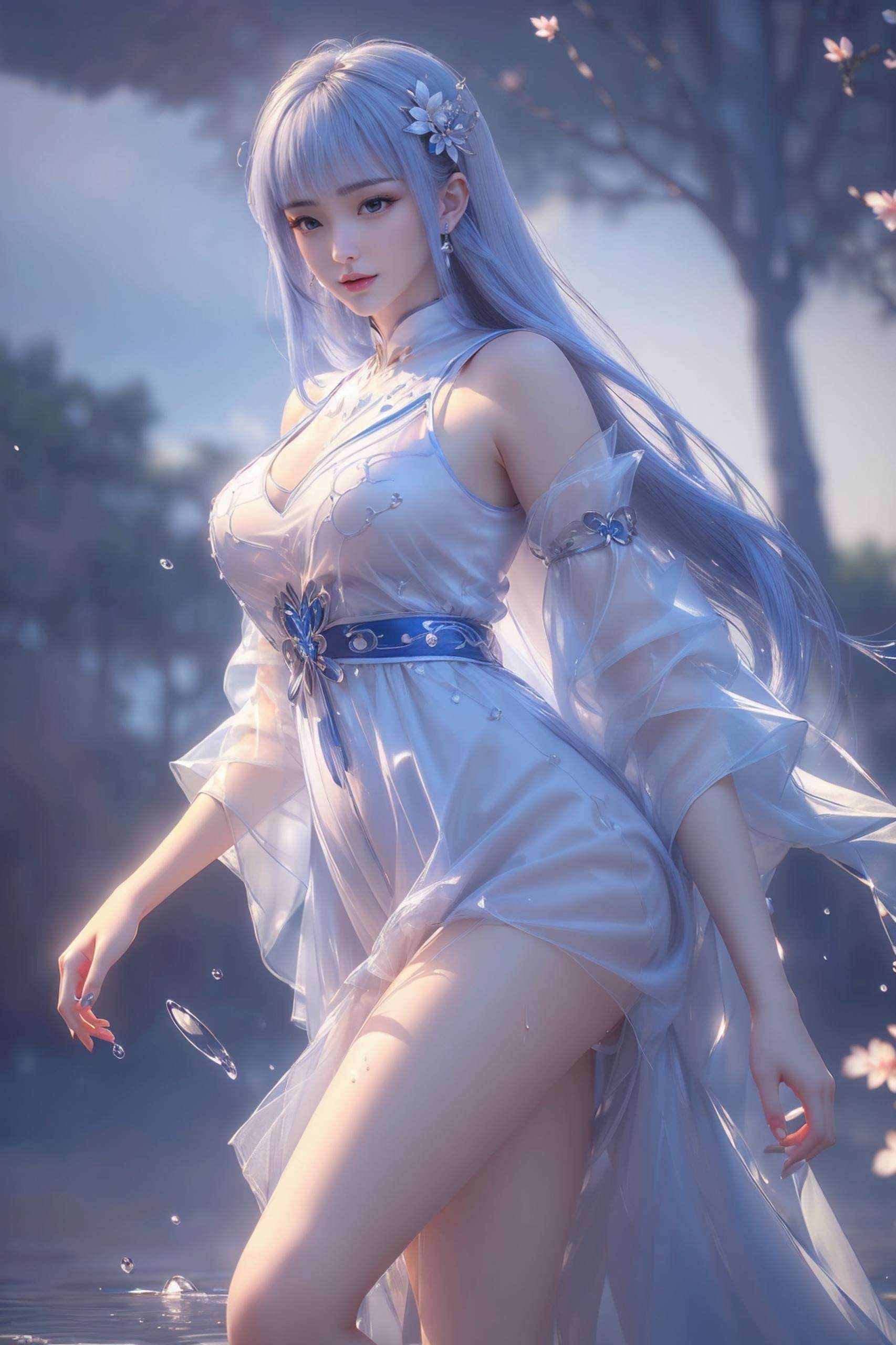 宁雨蝶师父什么实力高清美图