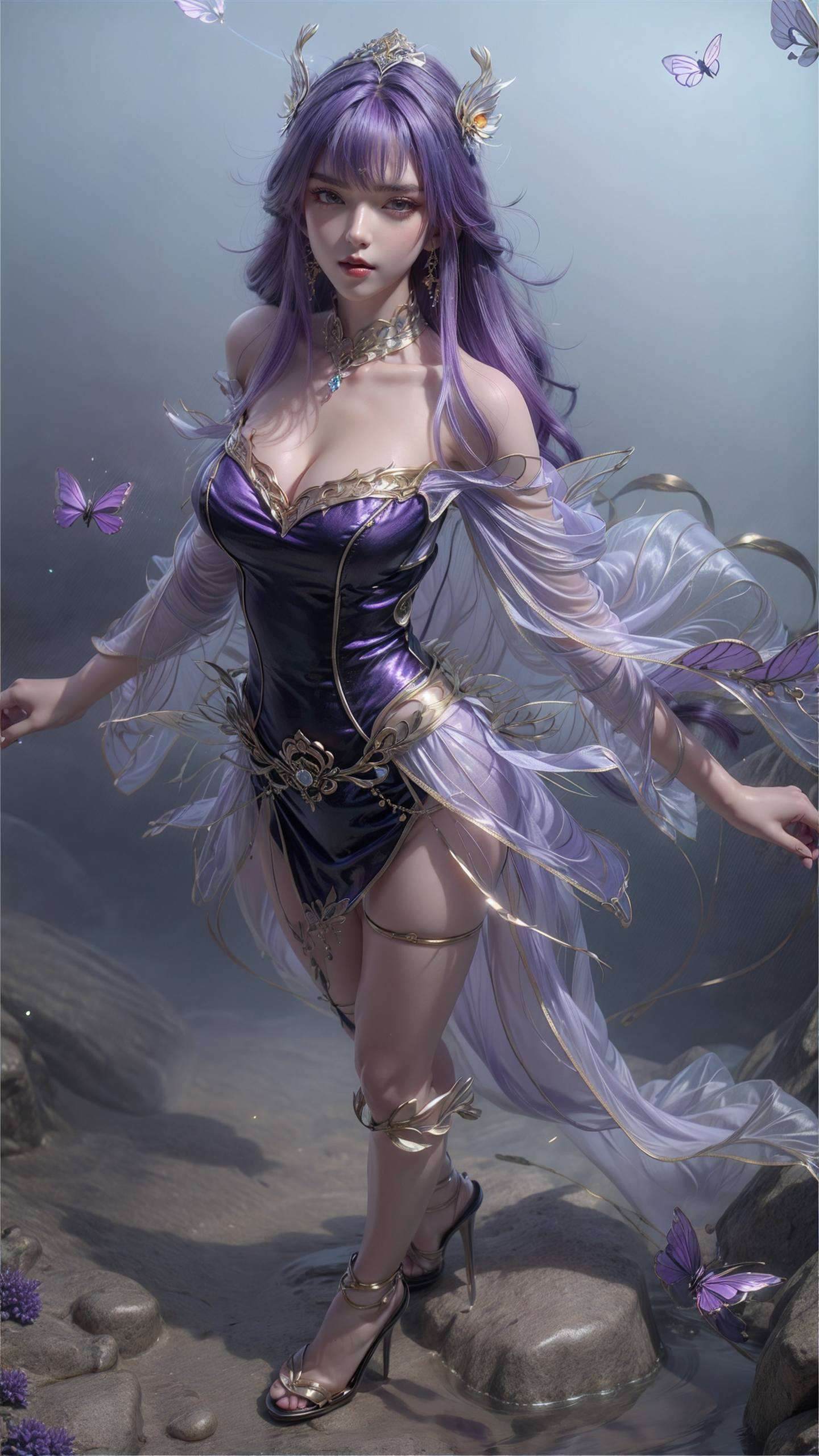 琪亚娜天穹游侠侧脸壁纸高清美图