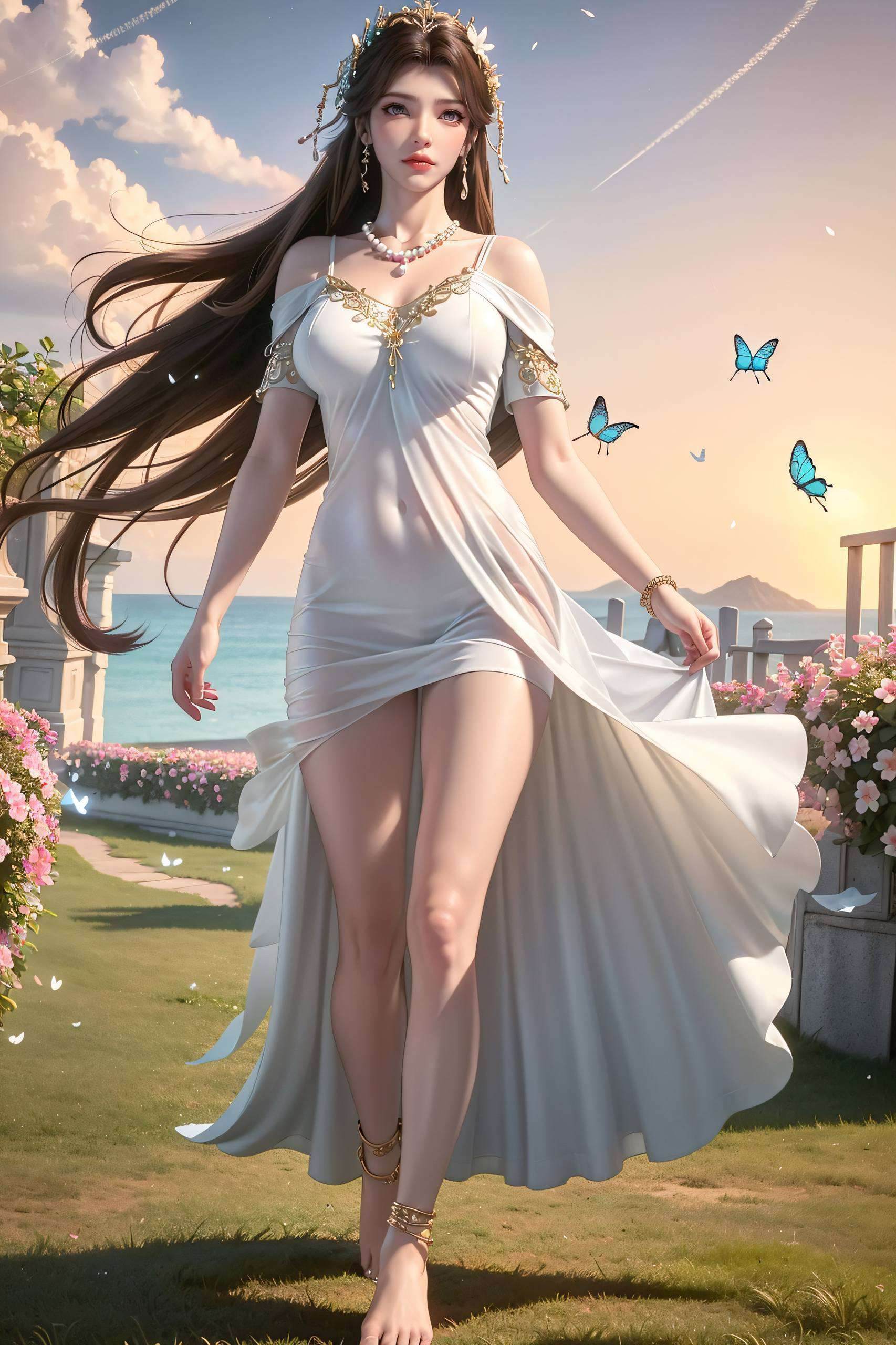 轩辕晨风和溪幼琴高清美图