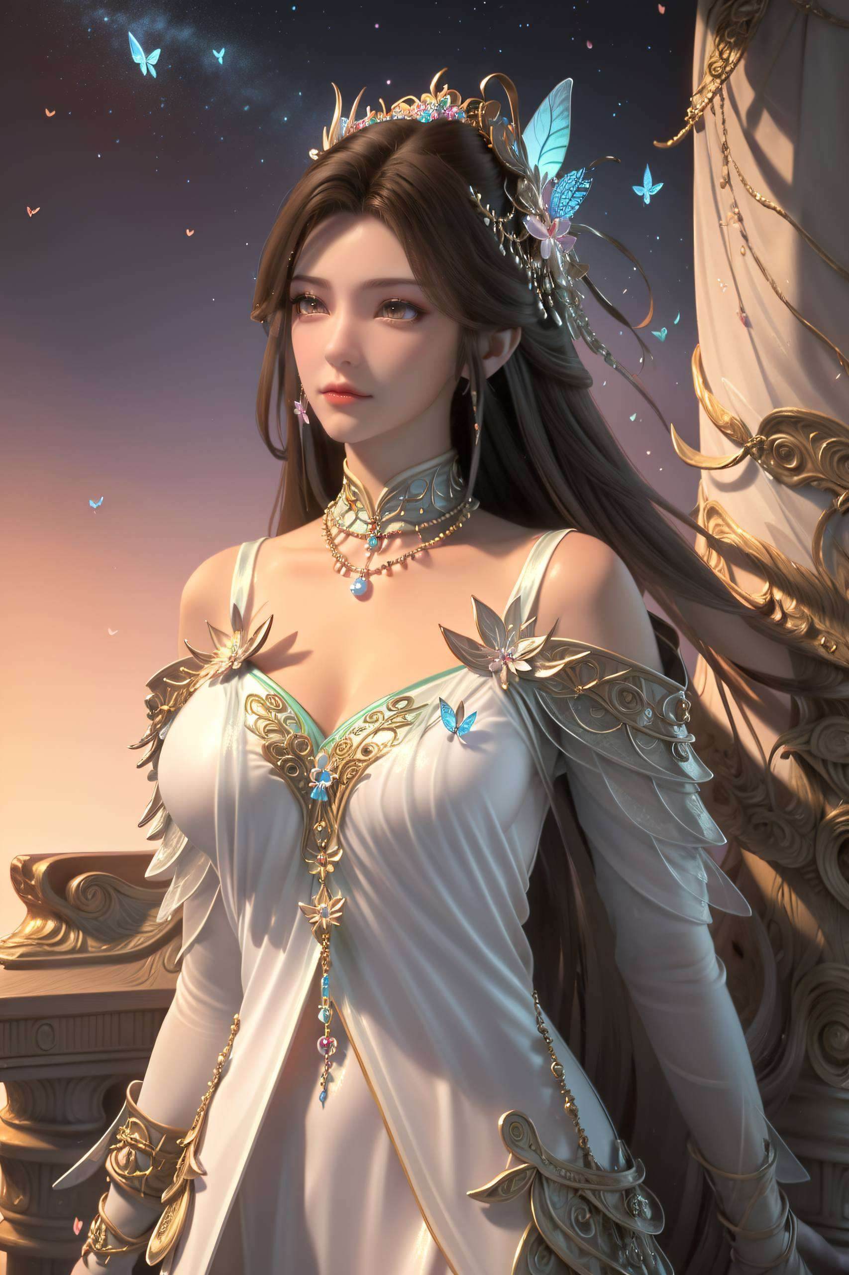 溪幼琴金色壁纸图片大全高清美图
