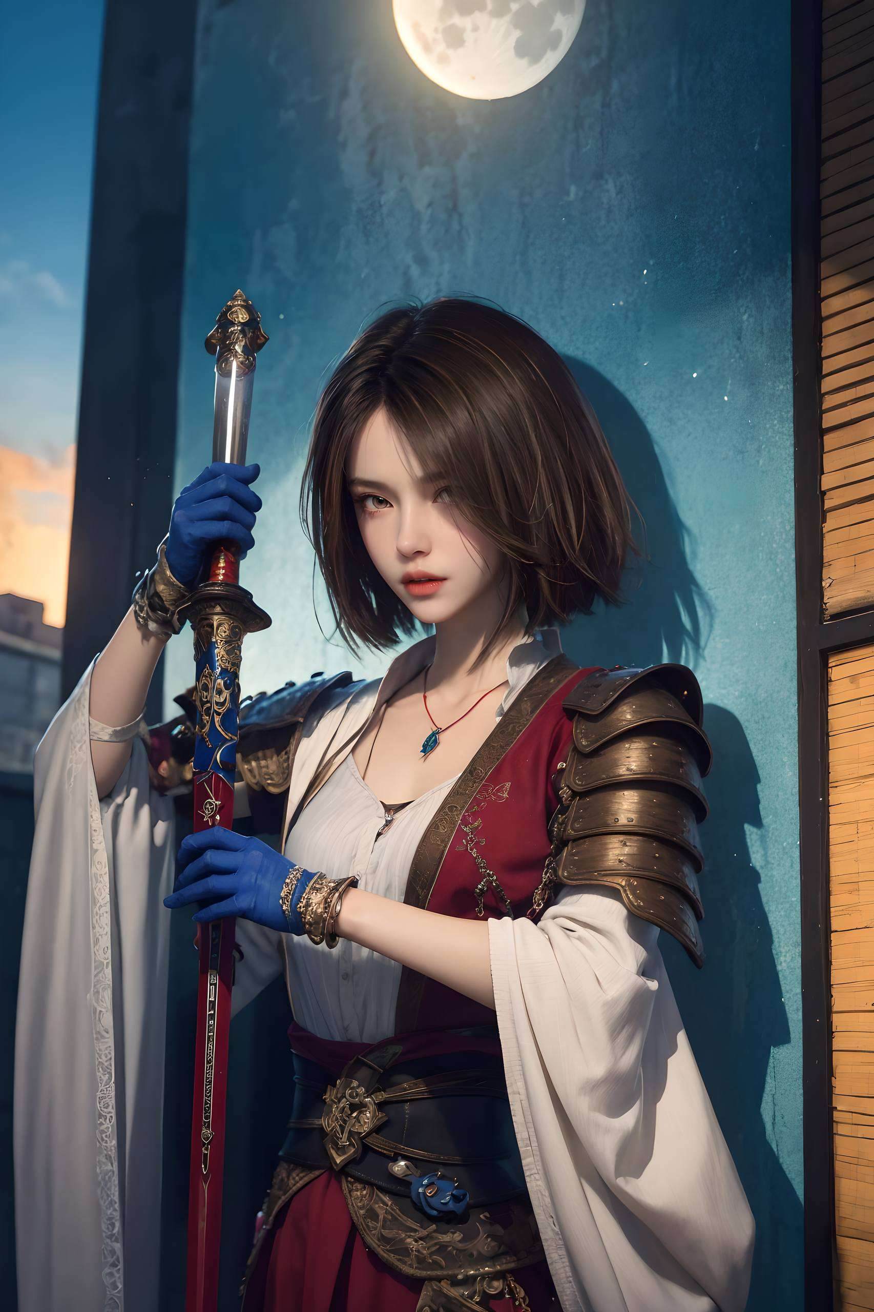 李星云姬如雪天空壁纸高清美图