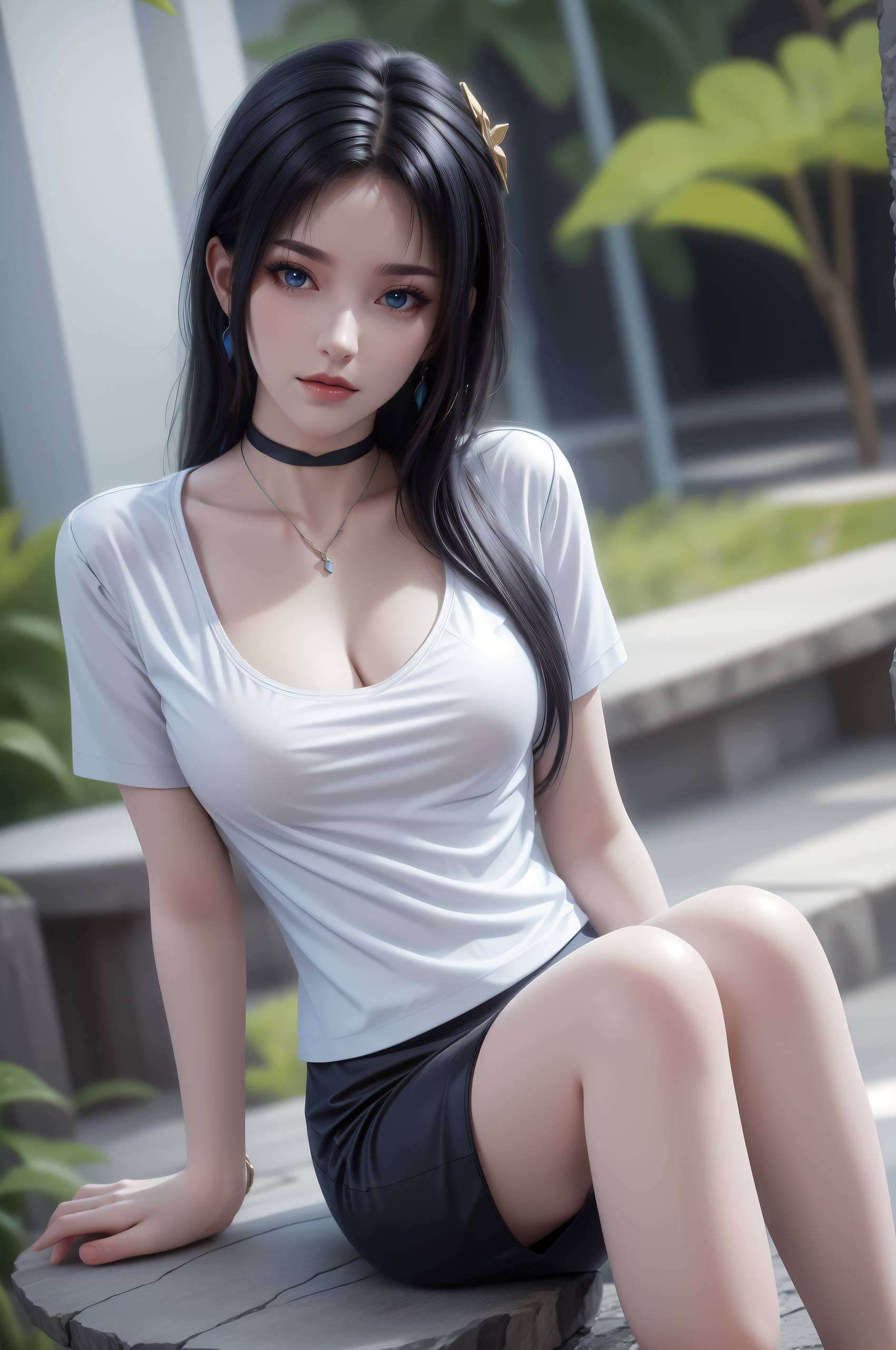 九幽雀泳装图片壁纸竖屏高清美图