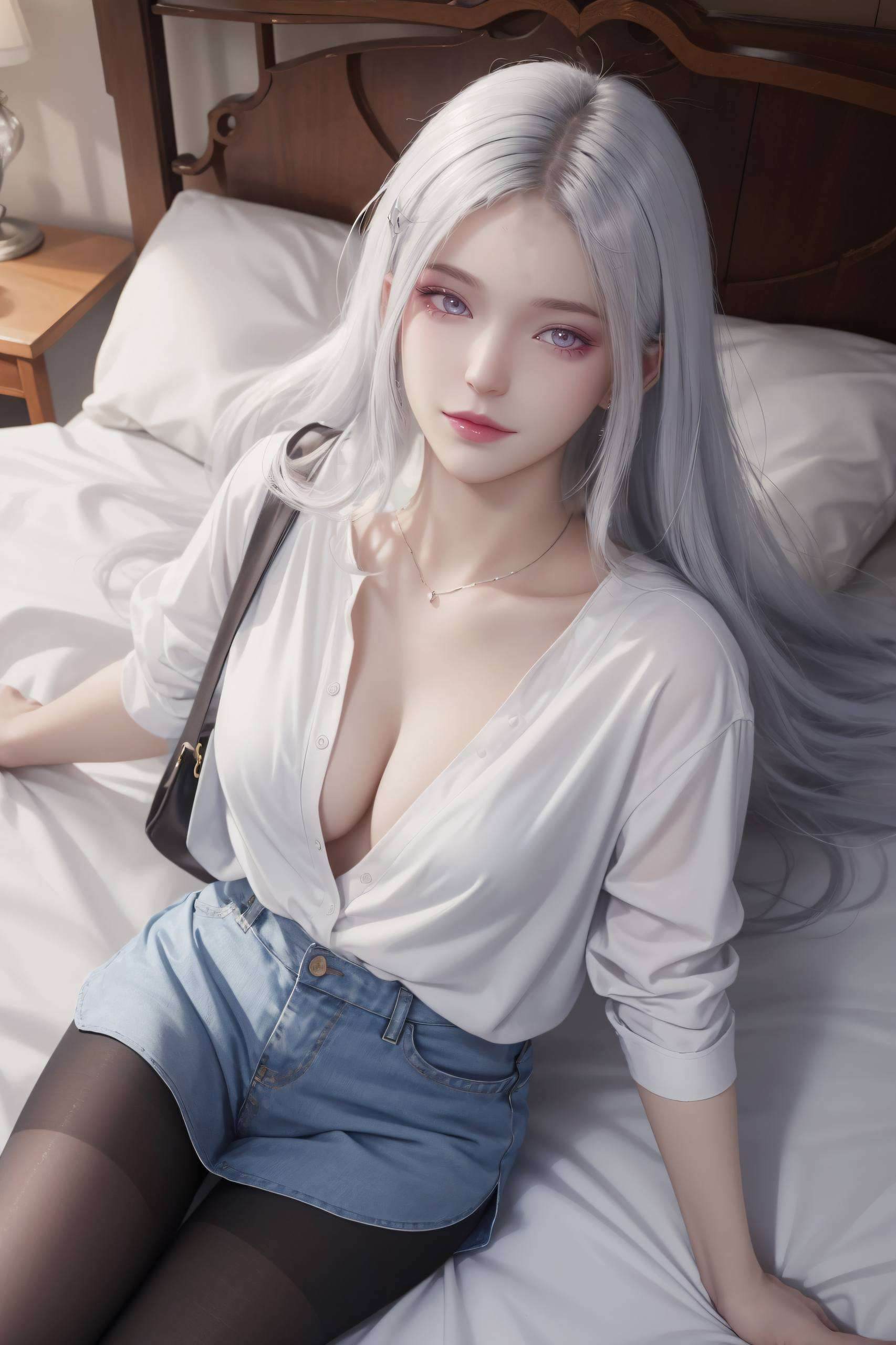 波塞西红眼壁纸高清美图