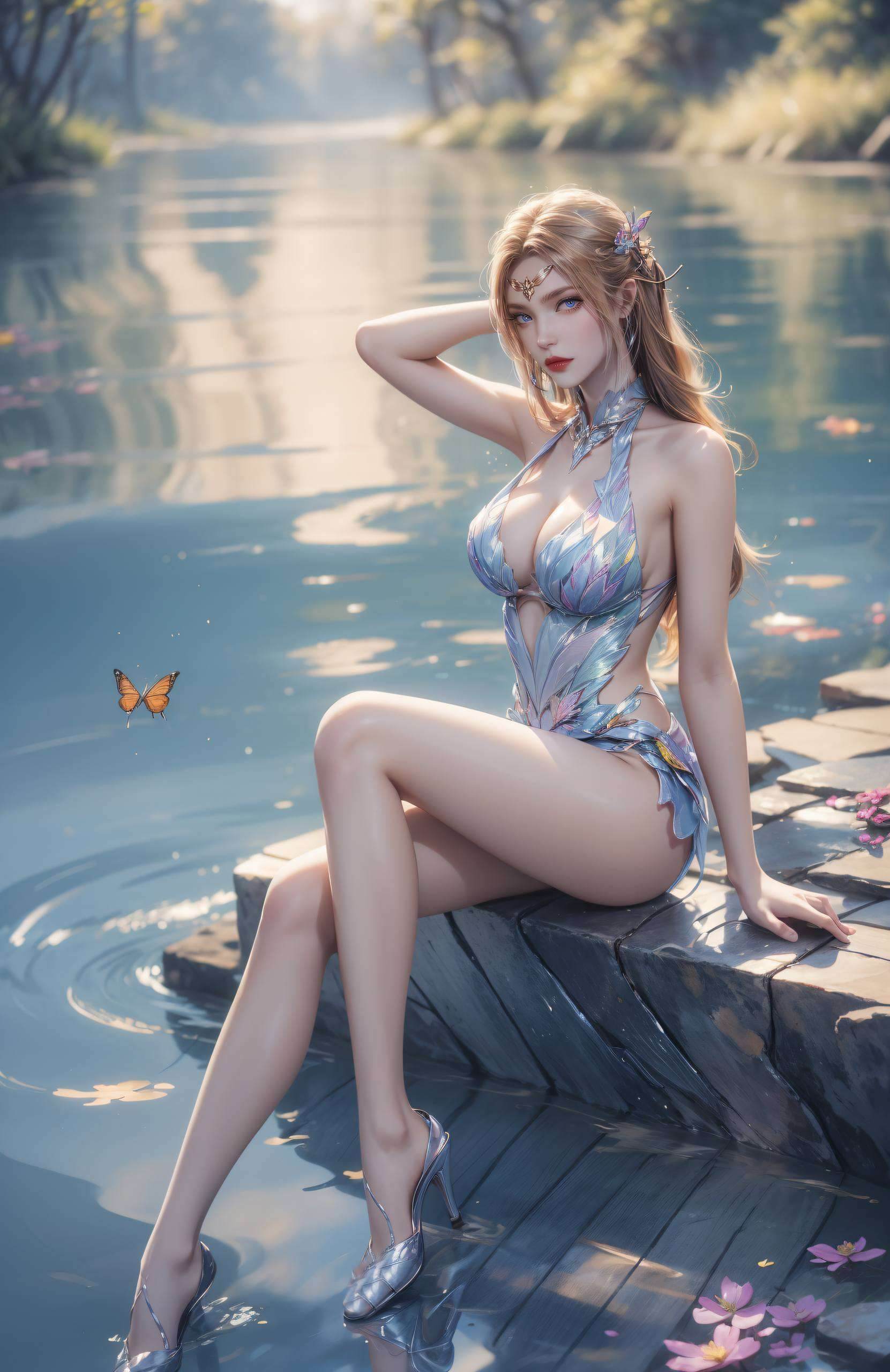 动漫女神千仞雪壁纸动态高清美图