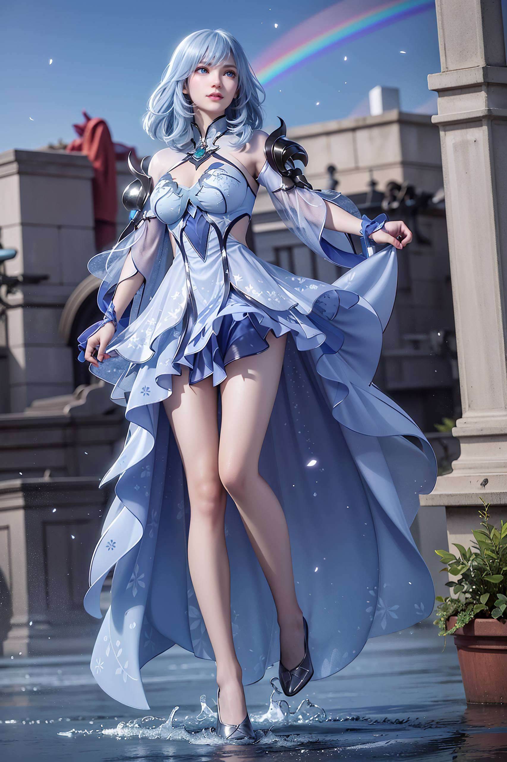 国漫女神ai壁纸水冰儿高清美图