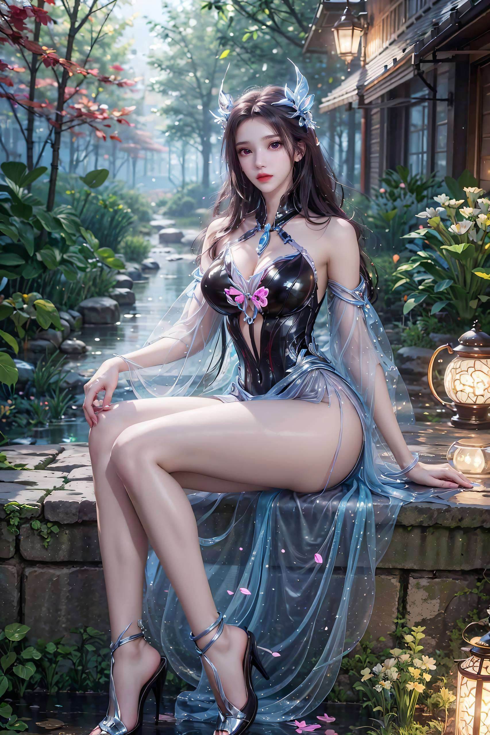 朱竹清换泳装壁纸高清美图