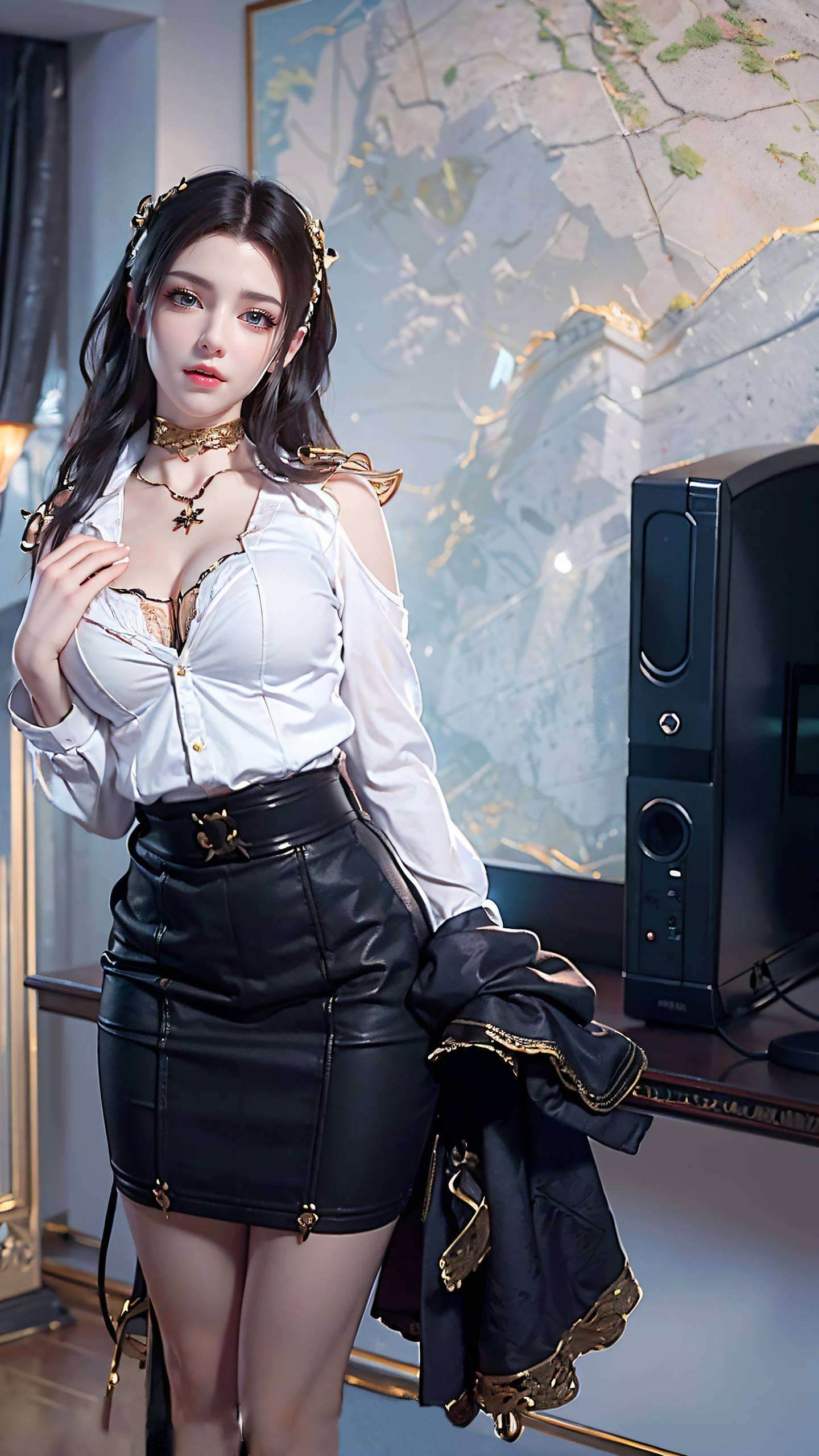 斗破美杜莎射箭壁纸高清美图