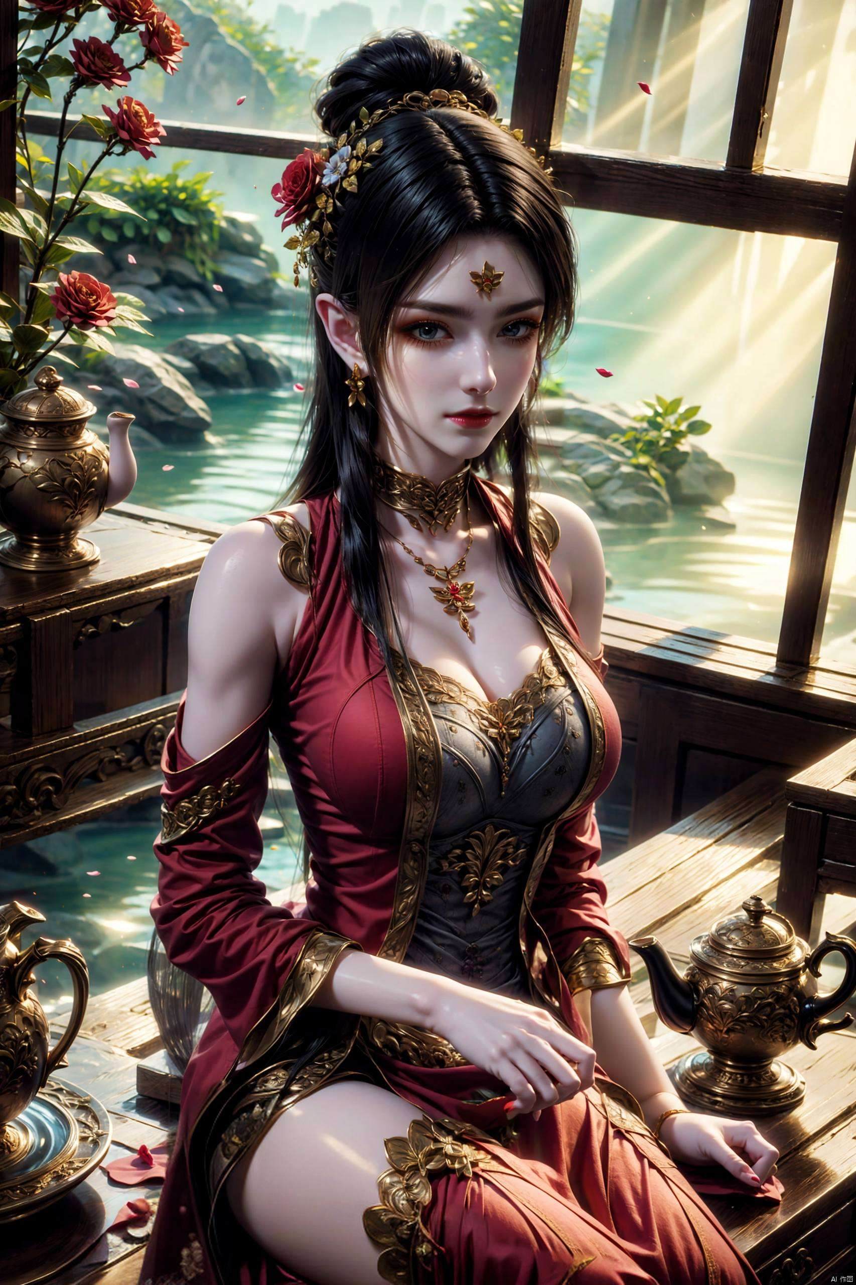 斗破精美壁纸萧薰儿彩鳞高清美图