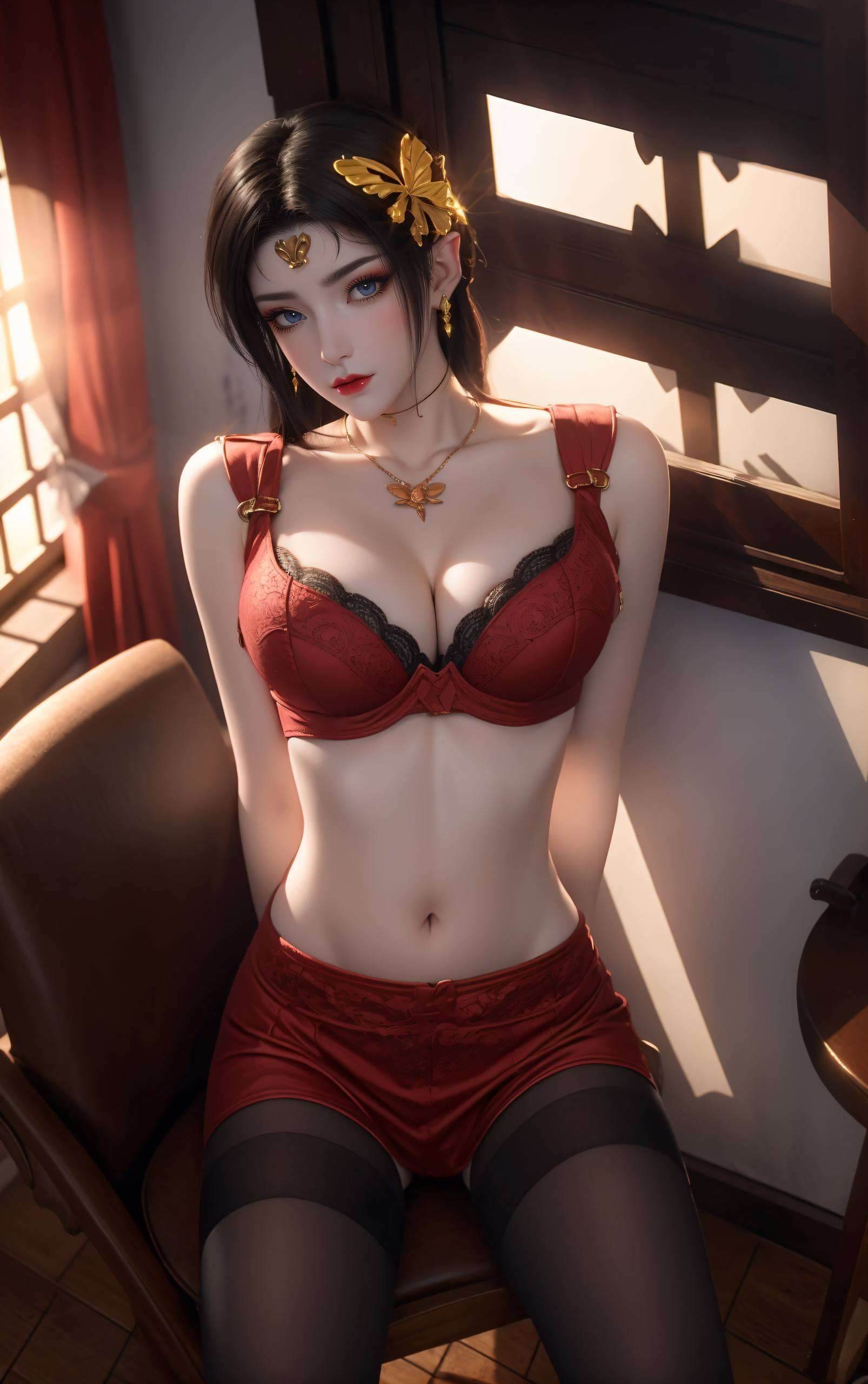 斗破苍穹美杜莎雕像壁纸高清美图