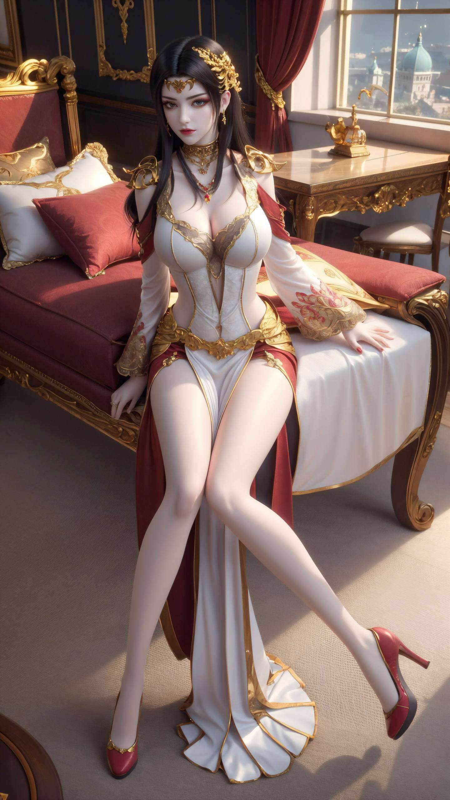 斗破4美杜莎女王壁纸高清美图