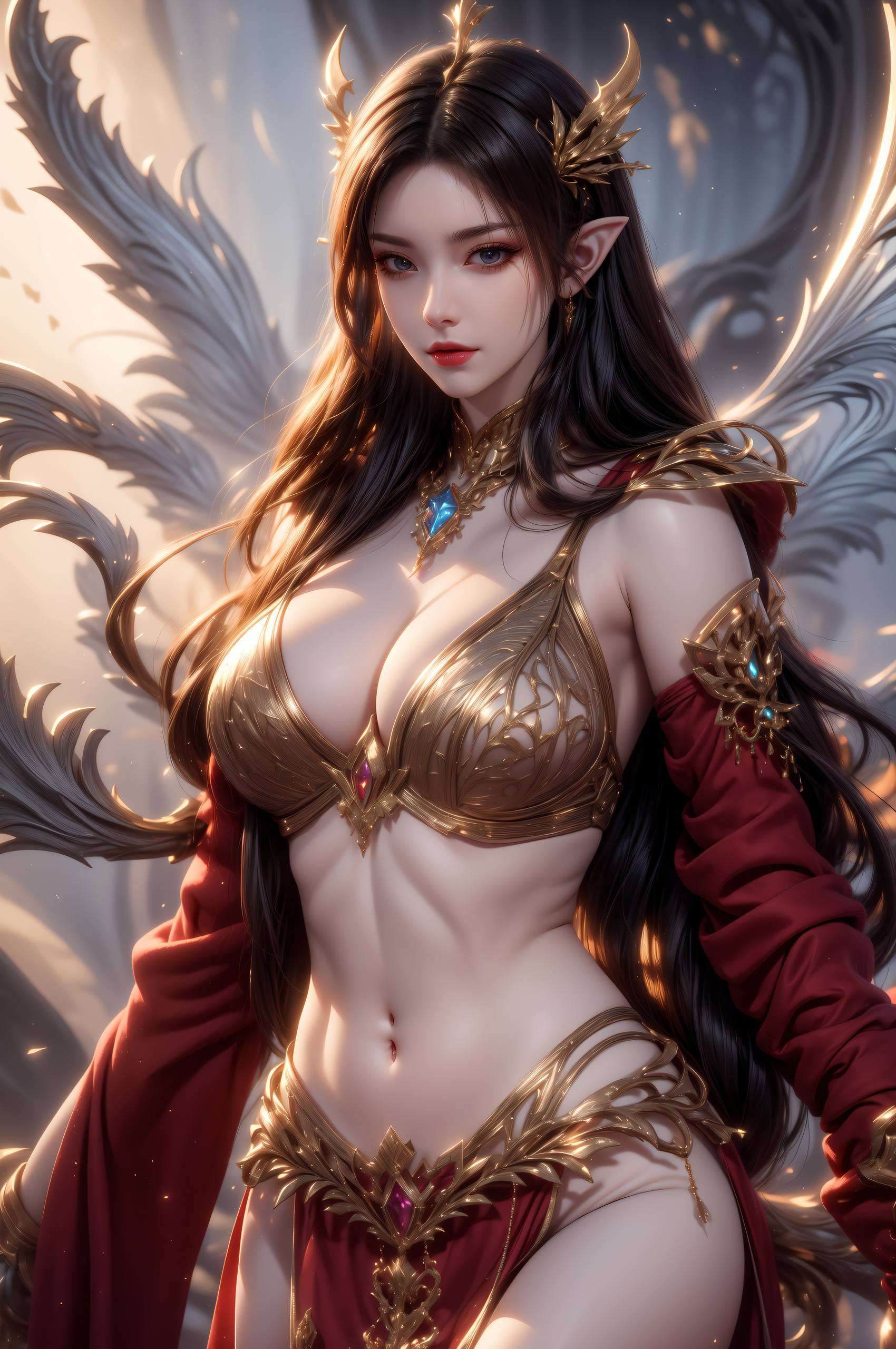 斗破美杜莎壁纸身材高清美图
