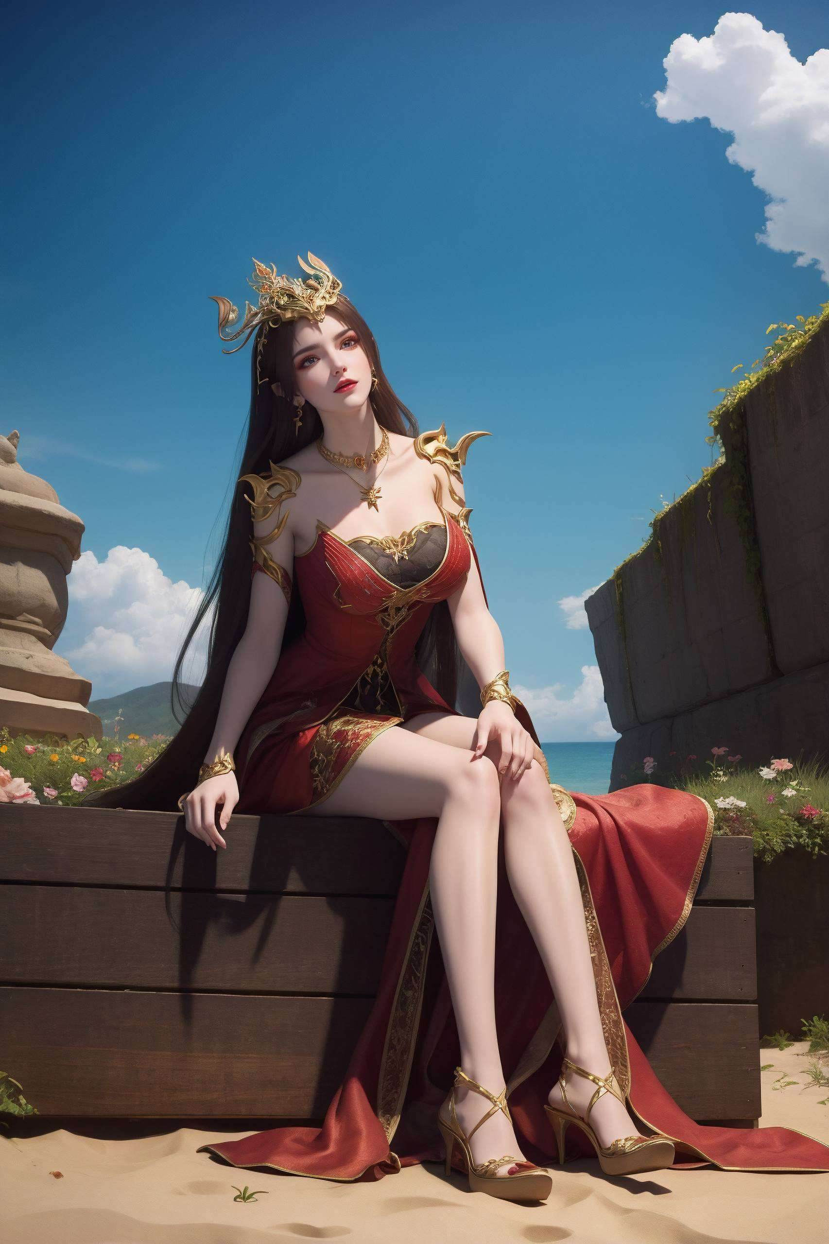 斗破苍穹美杜莎真身壁纸高清美图