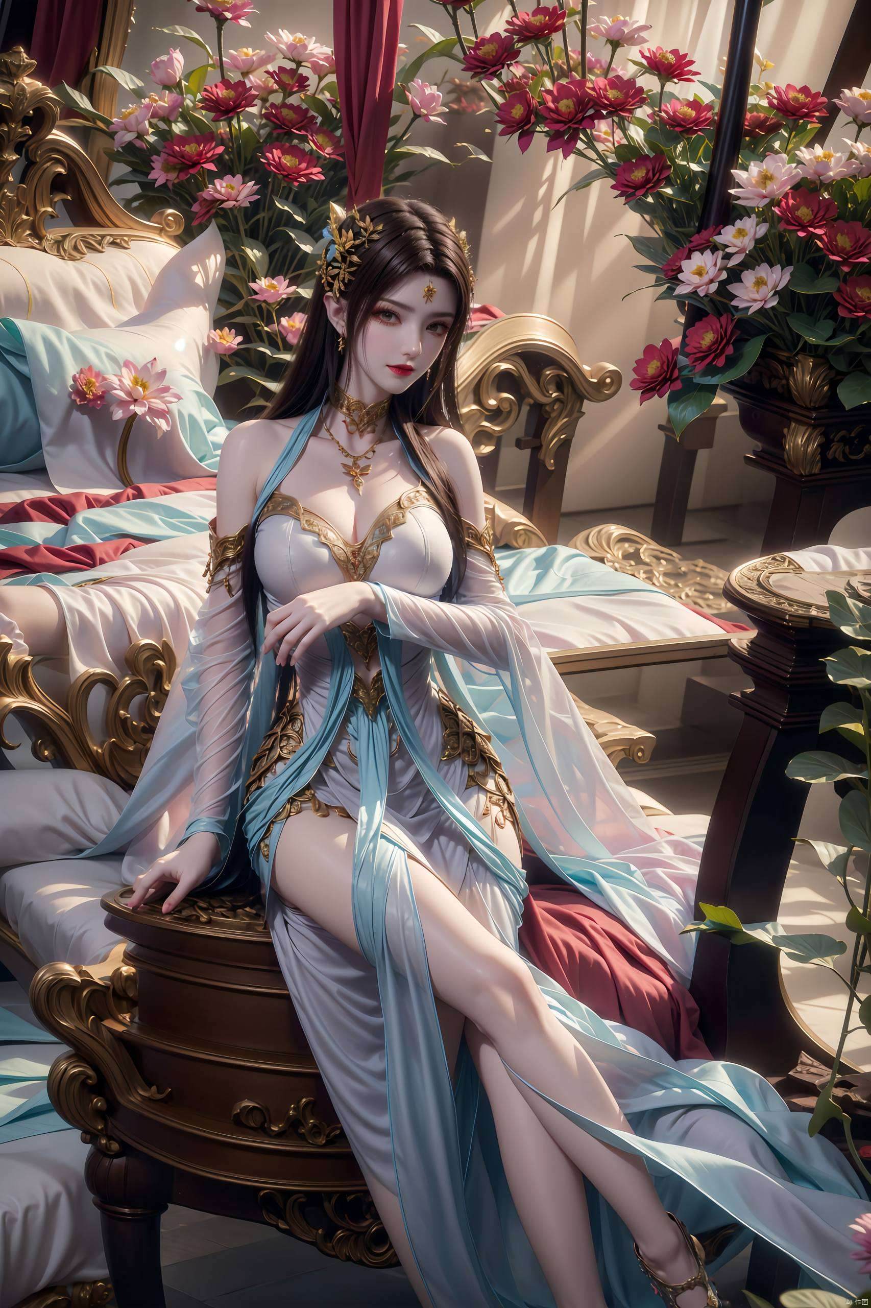 斗破苍芎美杜莎胸壁纸高清美图