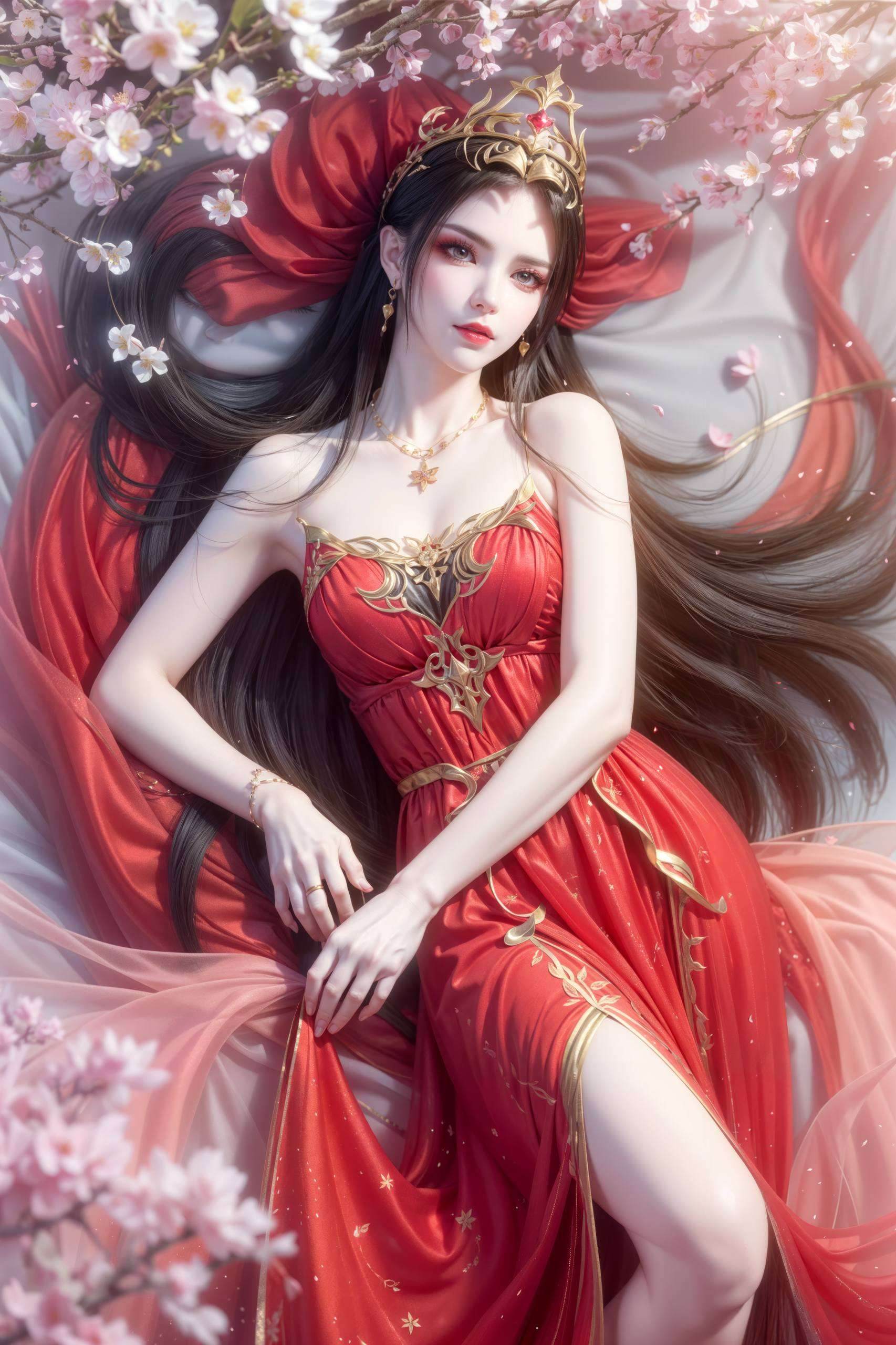 斗破美杜莎蛇身电脑壁纸高清美图
