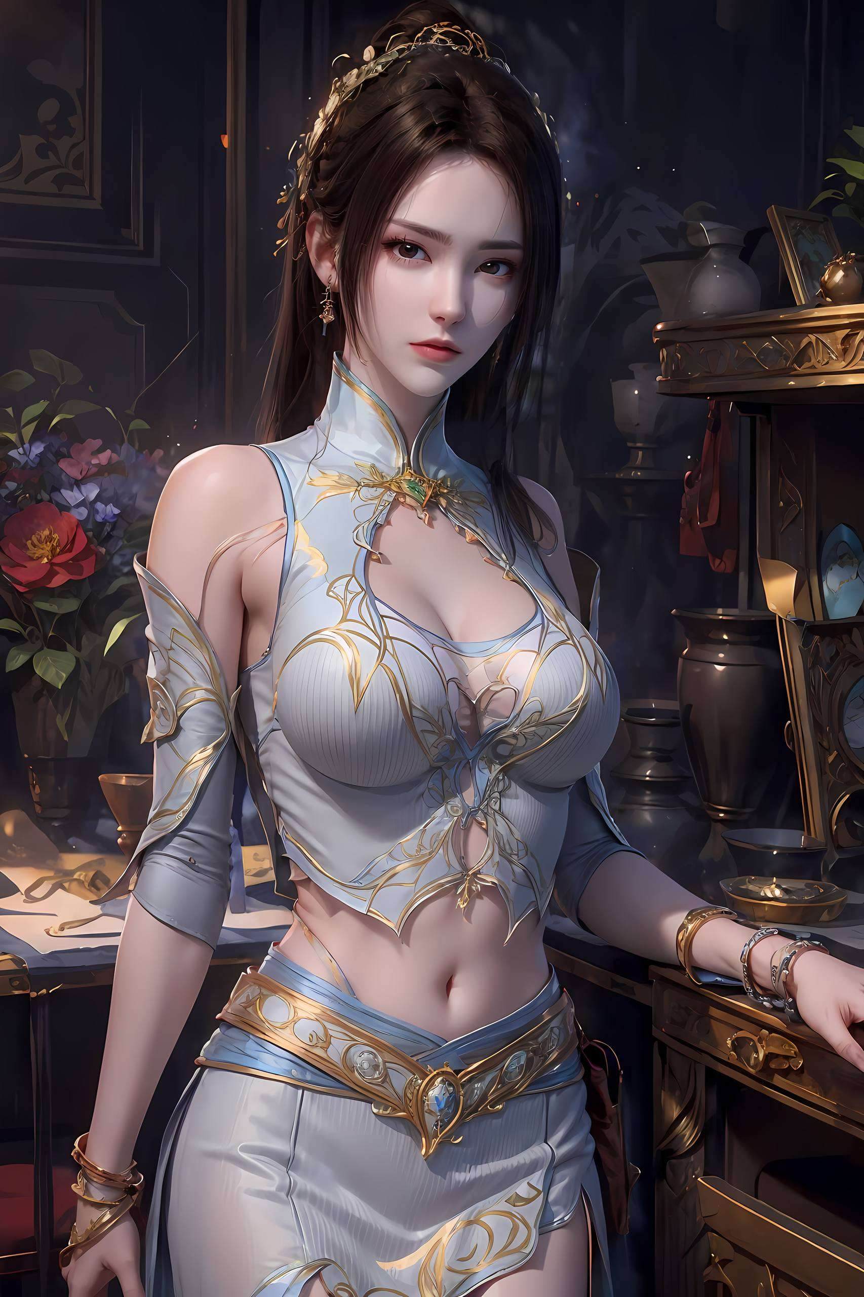 纳兰嫣然吐血壁纸高清美图