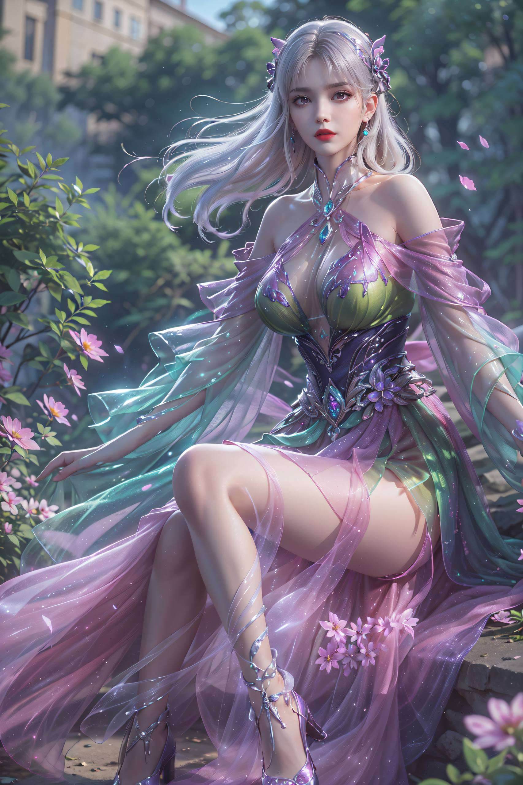 小医仙蓝光壁纸高清美图