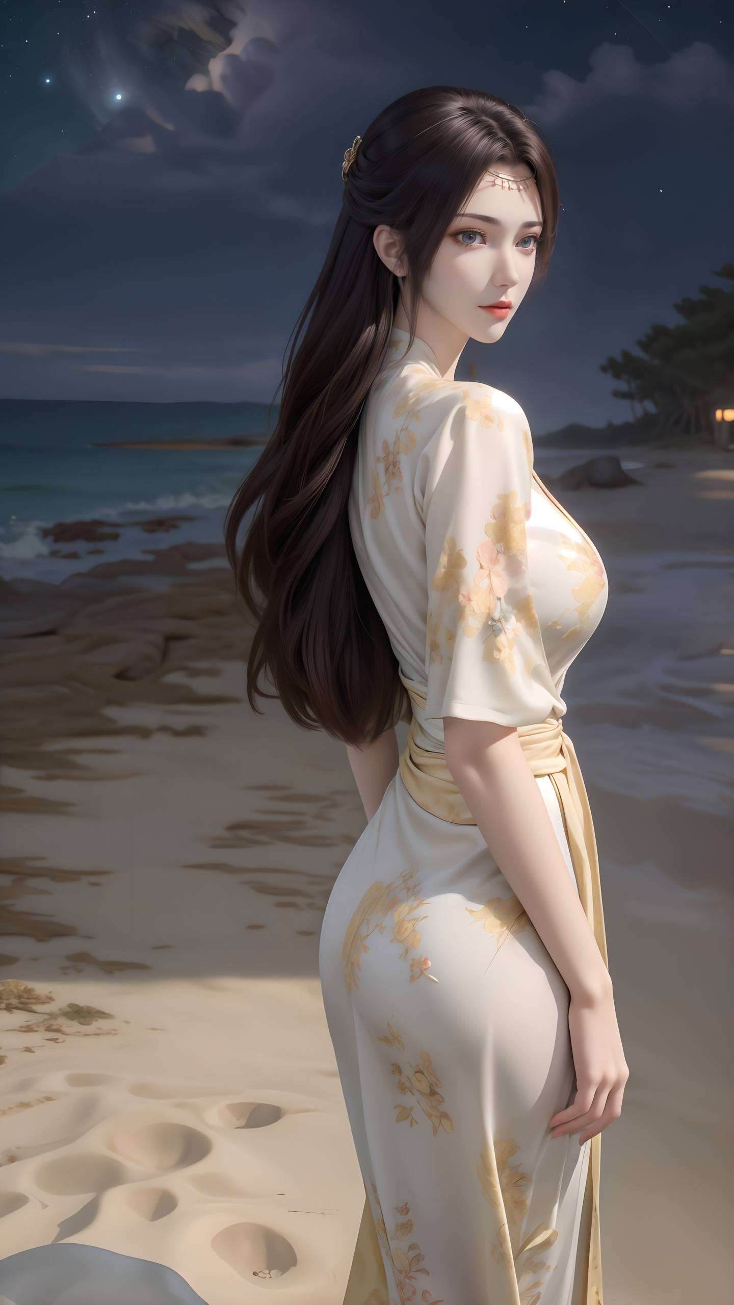 云韵吊带手机壁纸高清美图