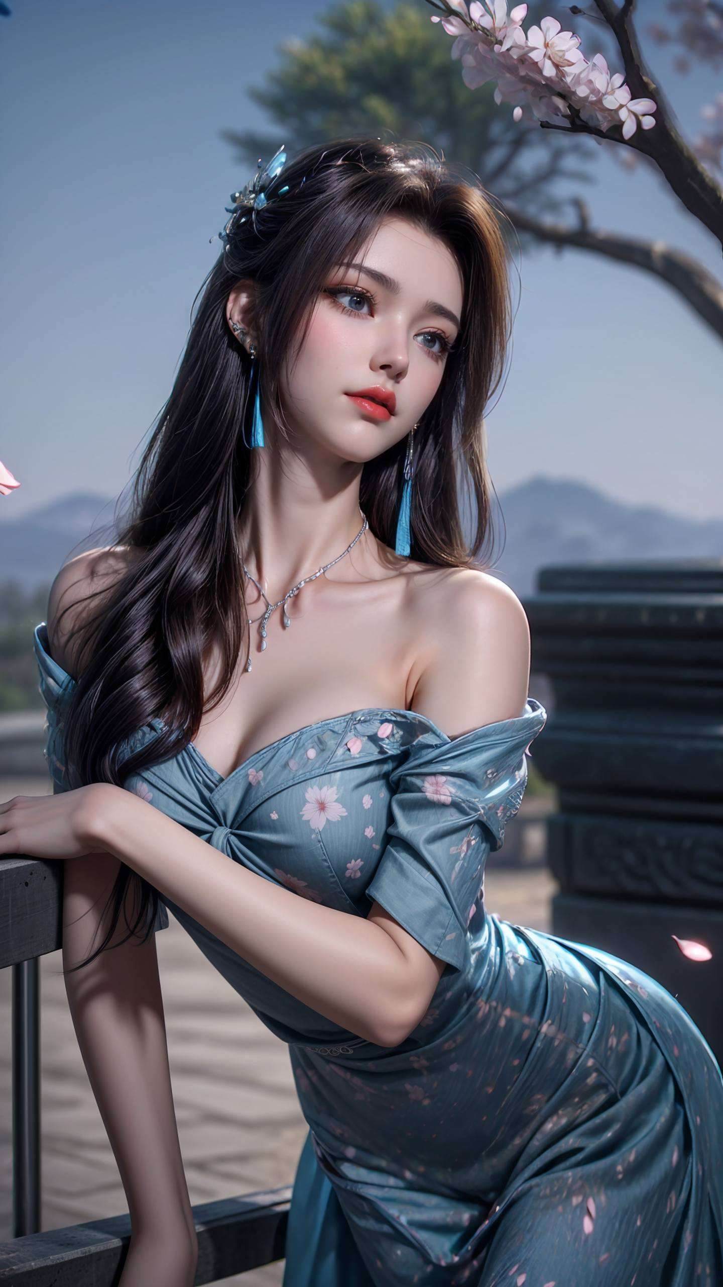 萧炎云韵婚纱壁纸高清美图