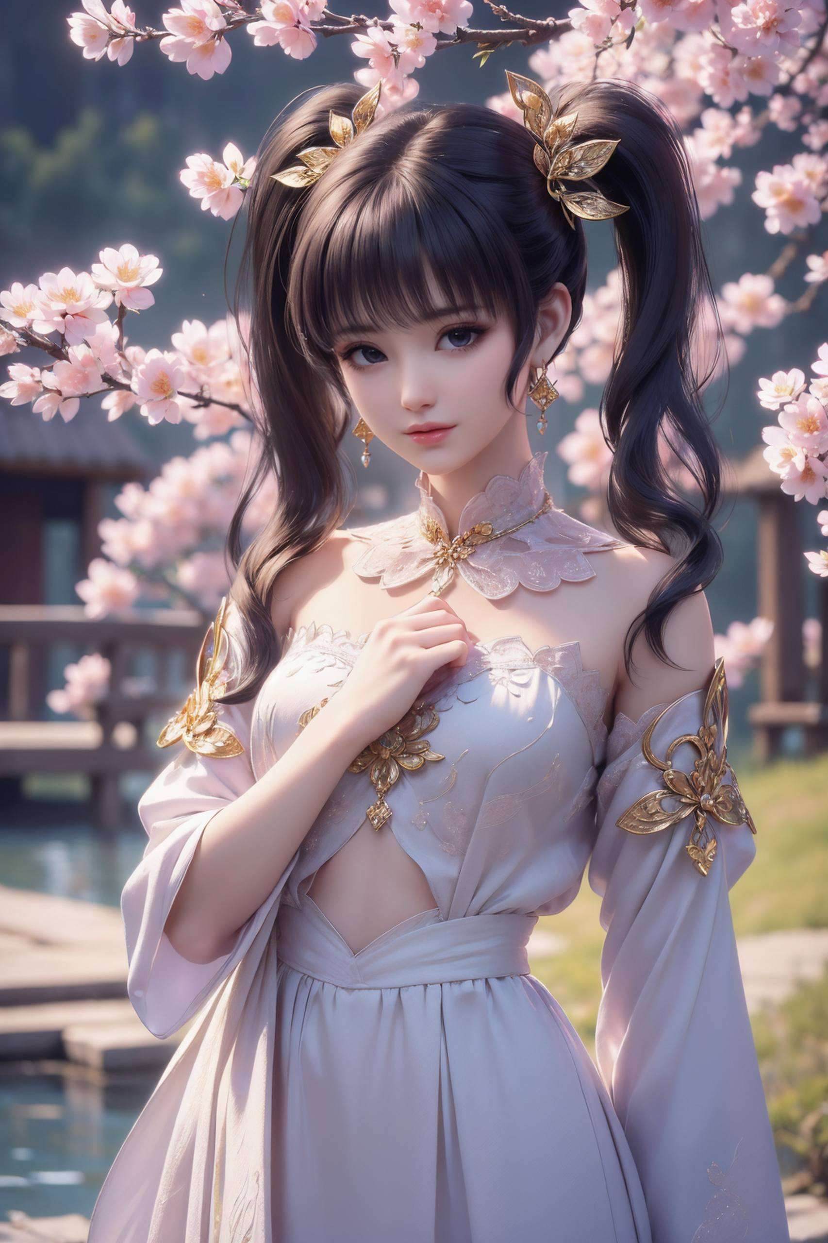 斗破紫妍绘画壁纸高清美图