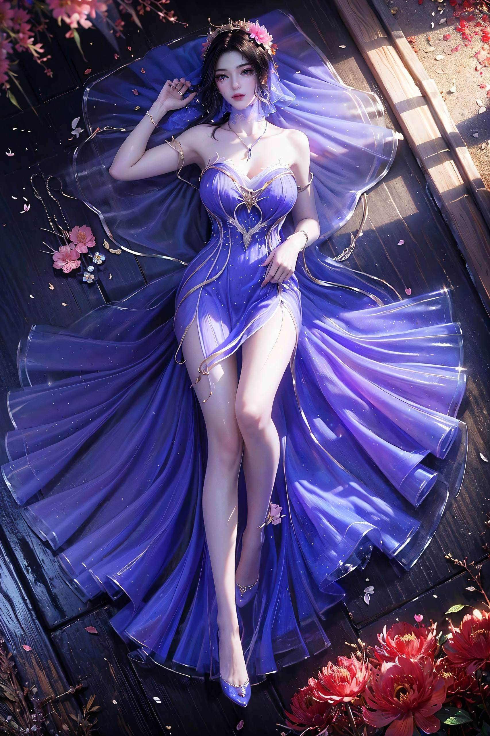 星空壁纸紫灵高清美图