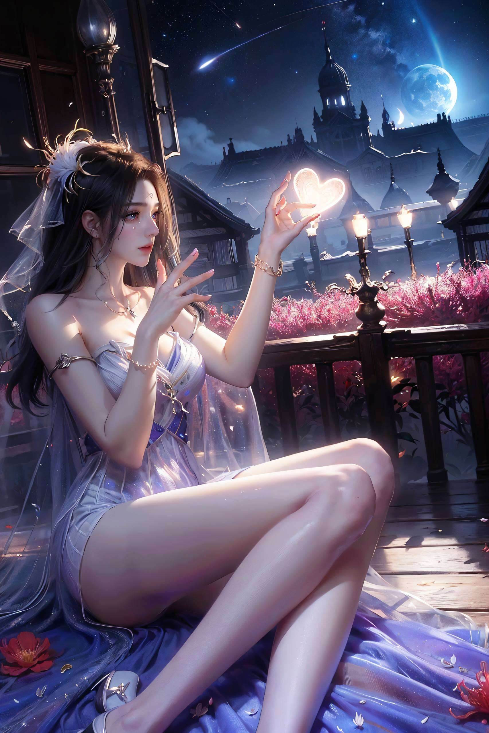 紫灵紧身衣高清壁纸高清美图