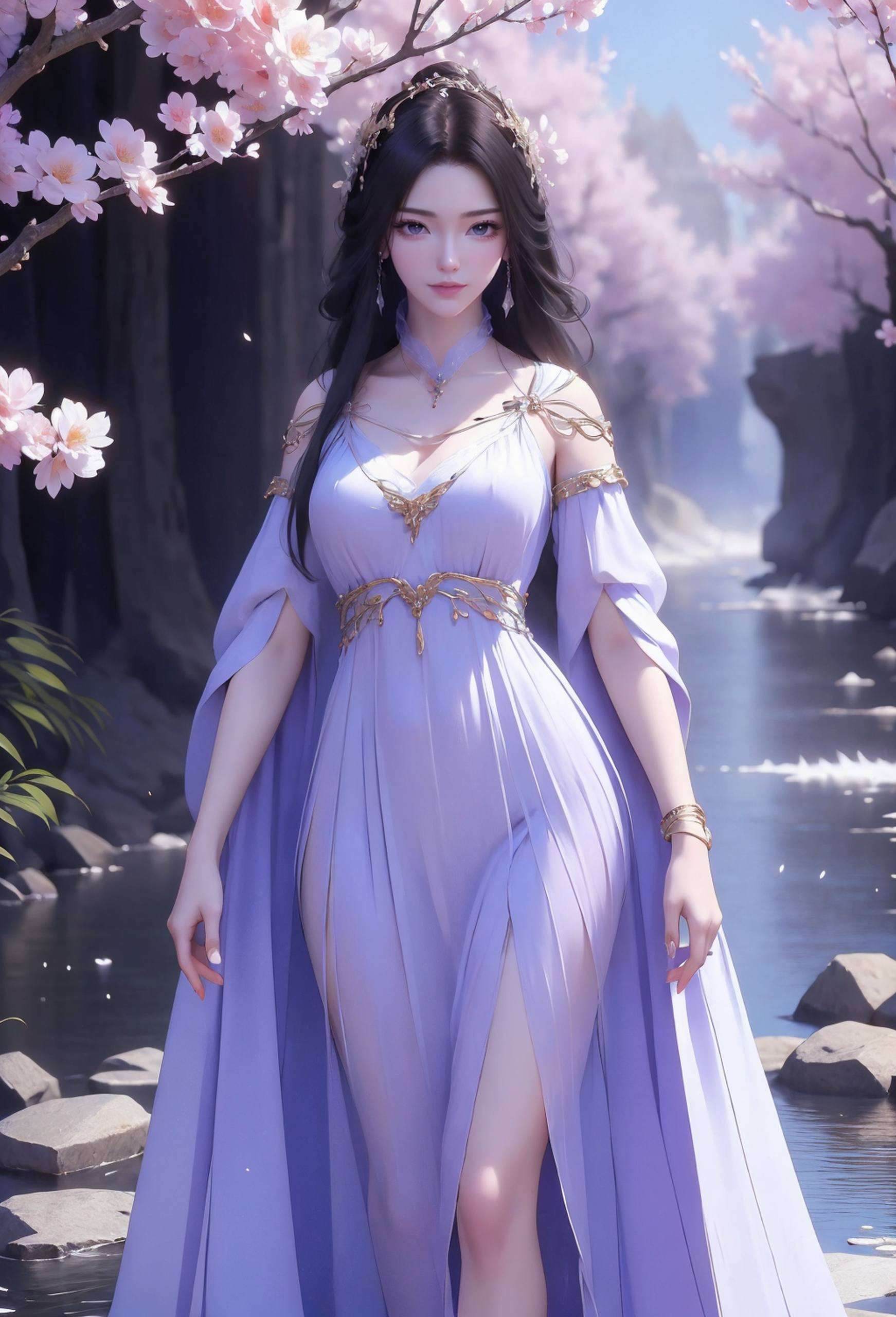 紫小幽灵壁纸高清美图