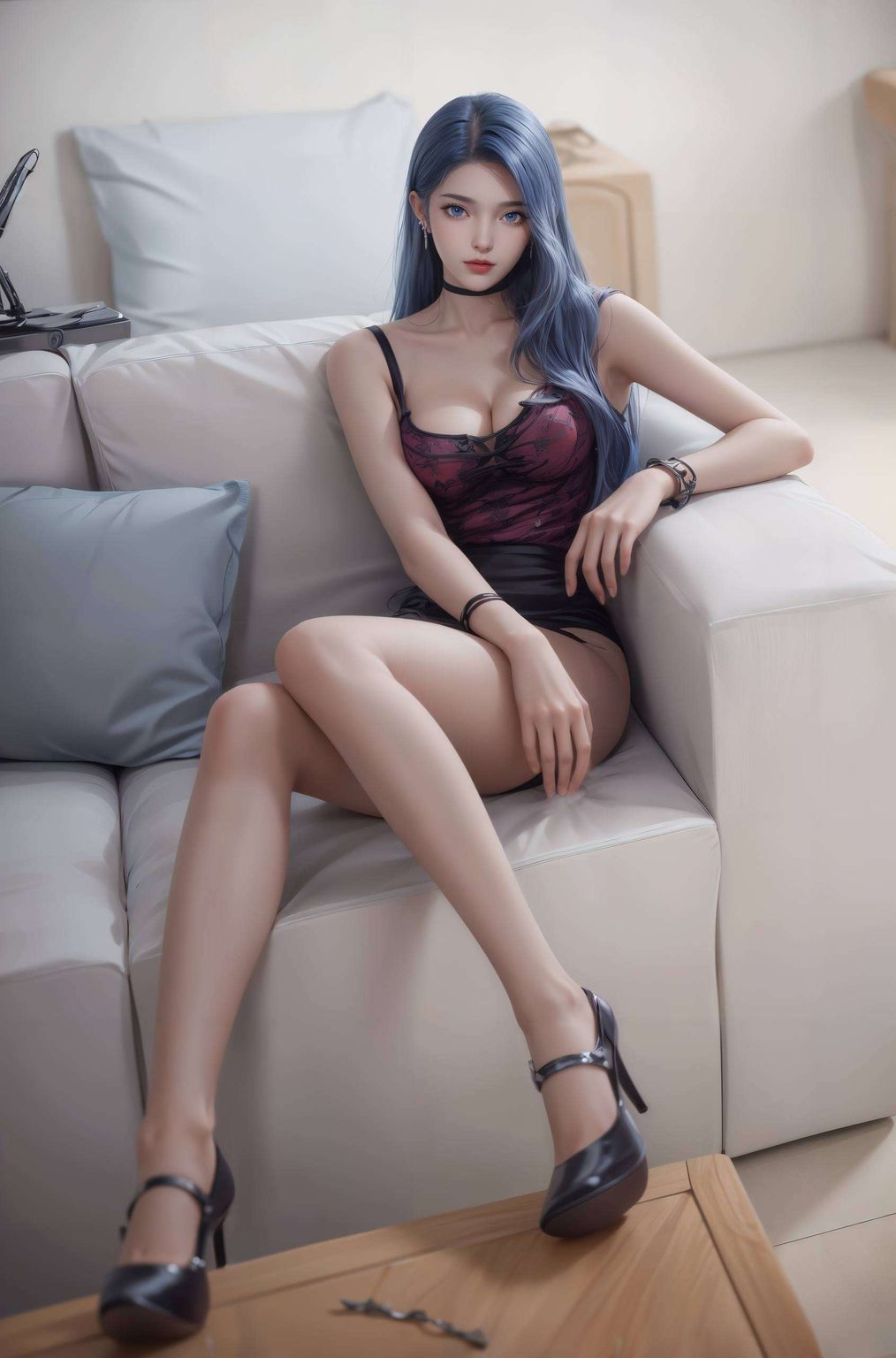 高清立体壁纸阿银轻拂罗裳