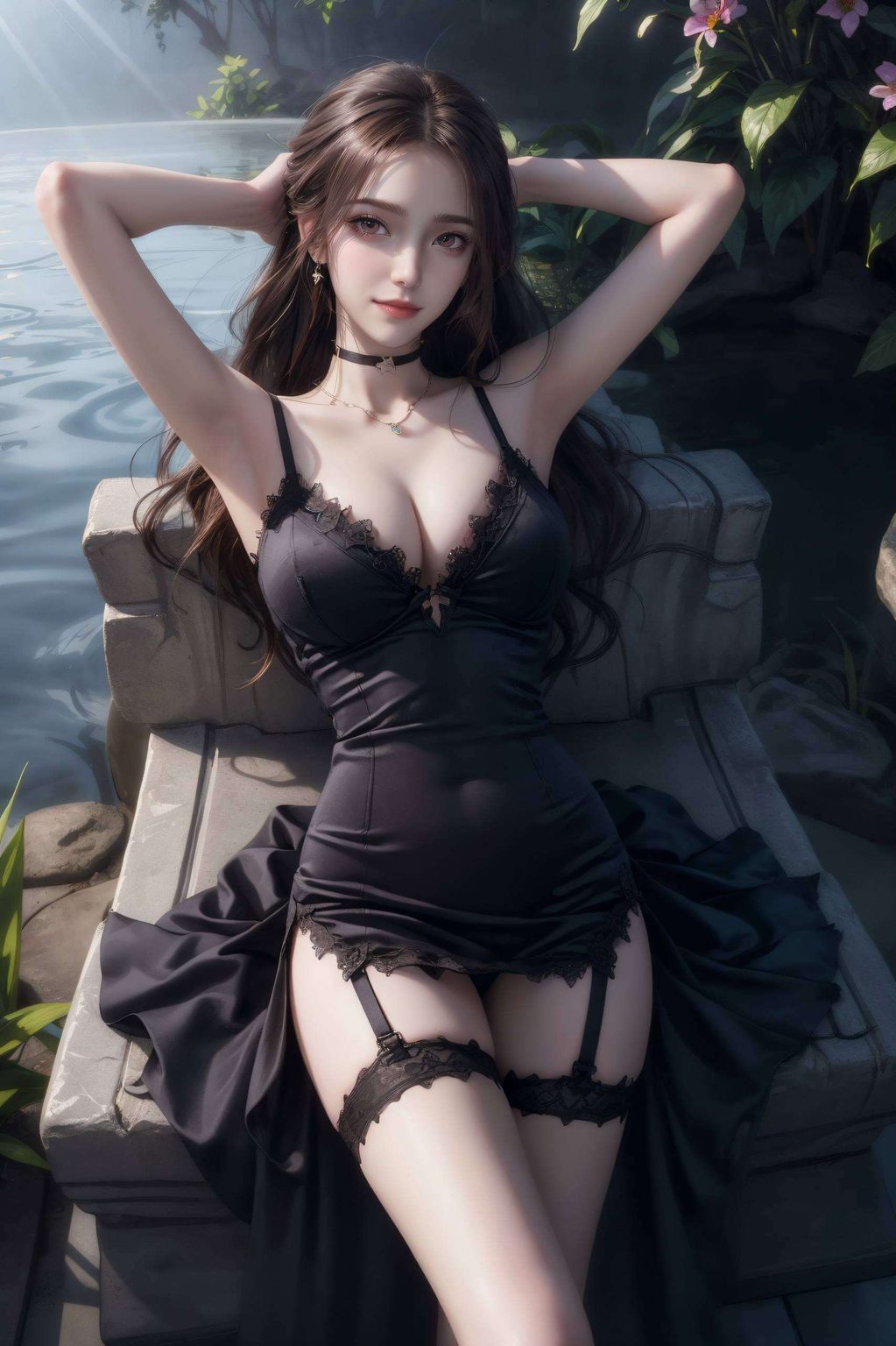 将国漫女神比比东的最新形象融入唯美风格让你在每一次解锁手机时