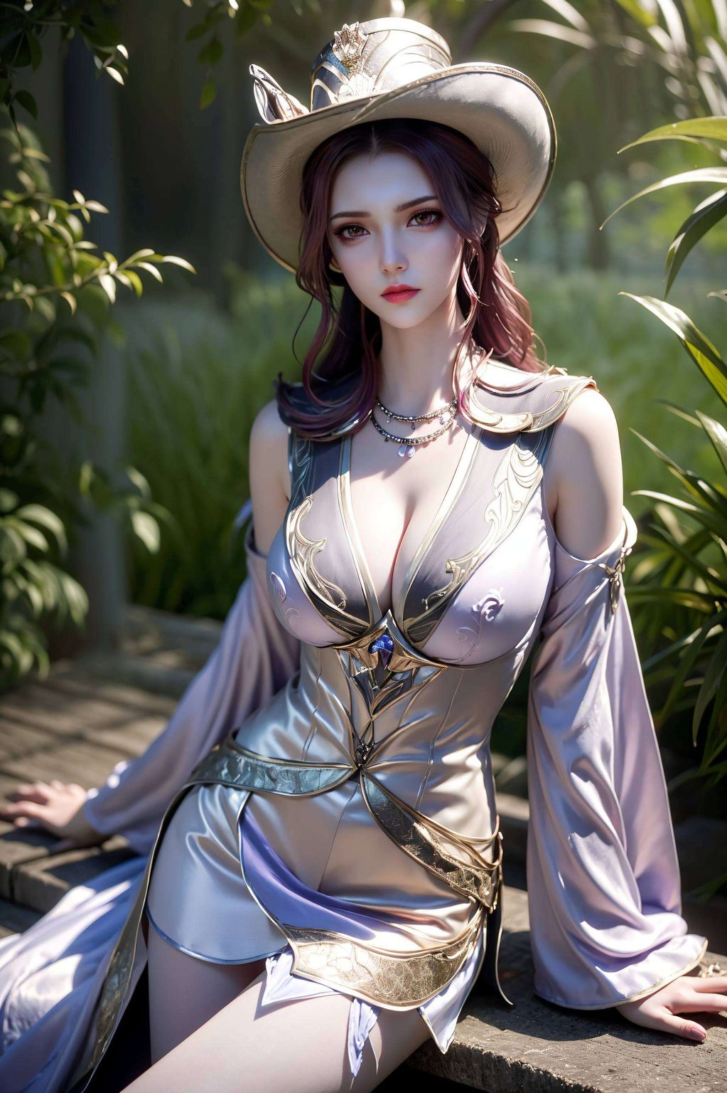 绘制出了一系列国漫界的绝世美女让你的手机瞬间变身成为掌上画廊