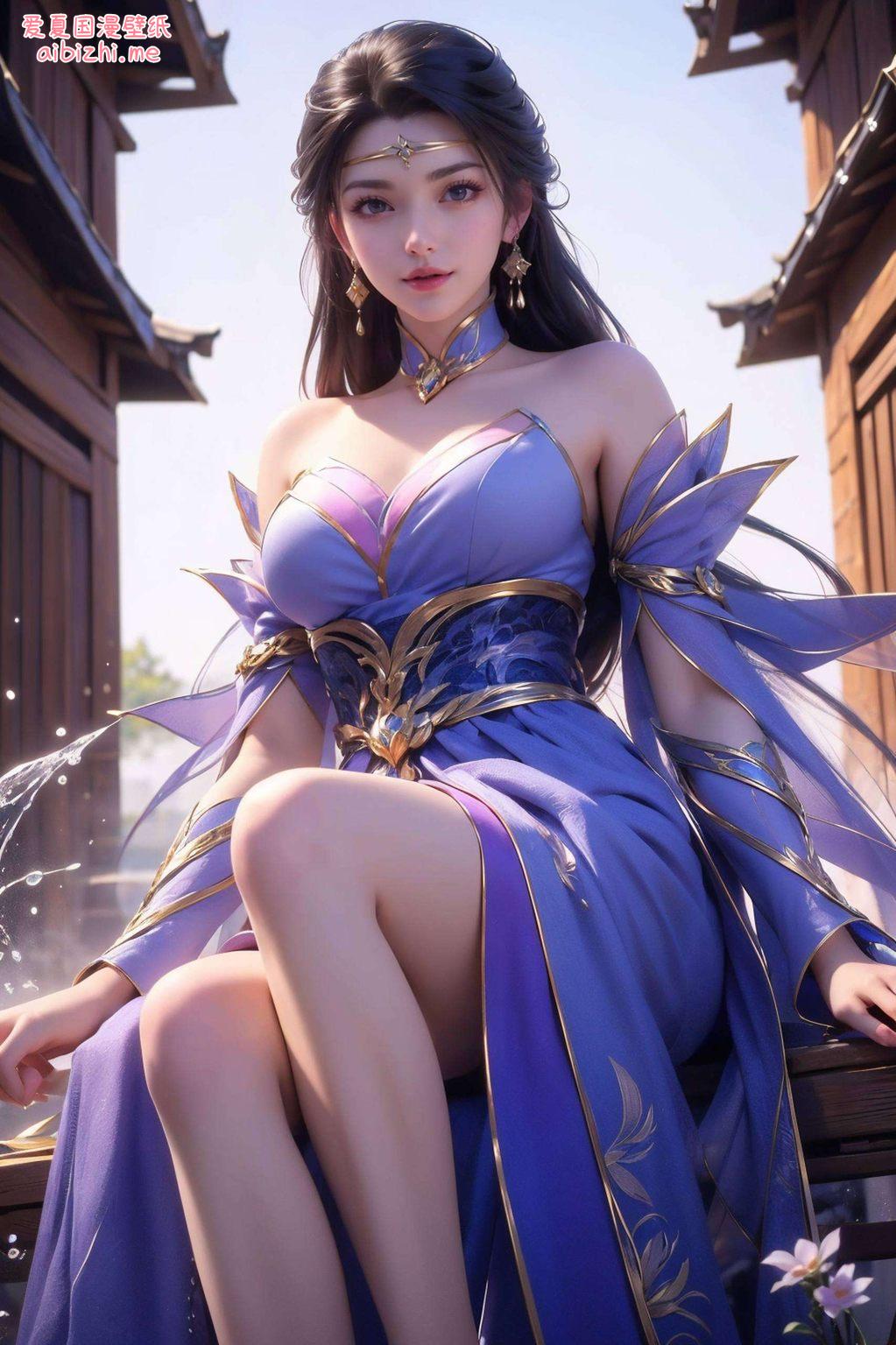 8K超清壁纸中的国漫女神她的每一个眼神、每一次微笑