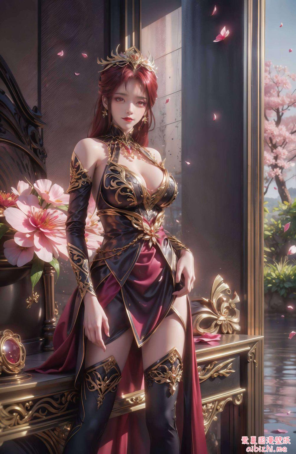 为你的手机增添一份独特的风采仿佛是从未来穿越而来的AI女神