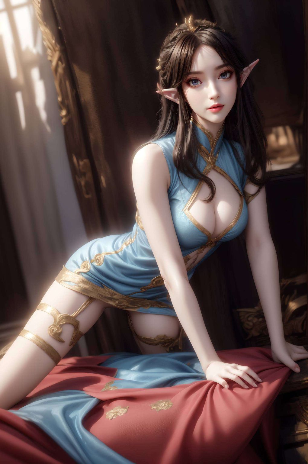 为你的手机增添一抹静谧而优雅的东方美这款超清晰的侘寂风格国漫美女潮图壁纸