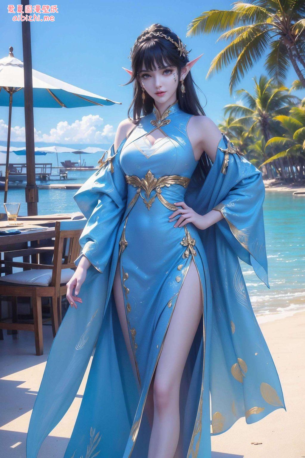 让你的屏幕瞬间颜值爆表！就能将这位国漫女神的超高清4K桌面图片设置为你的电脑或手机壁纸