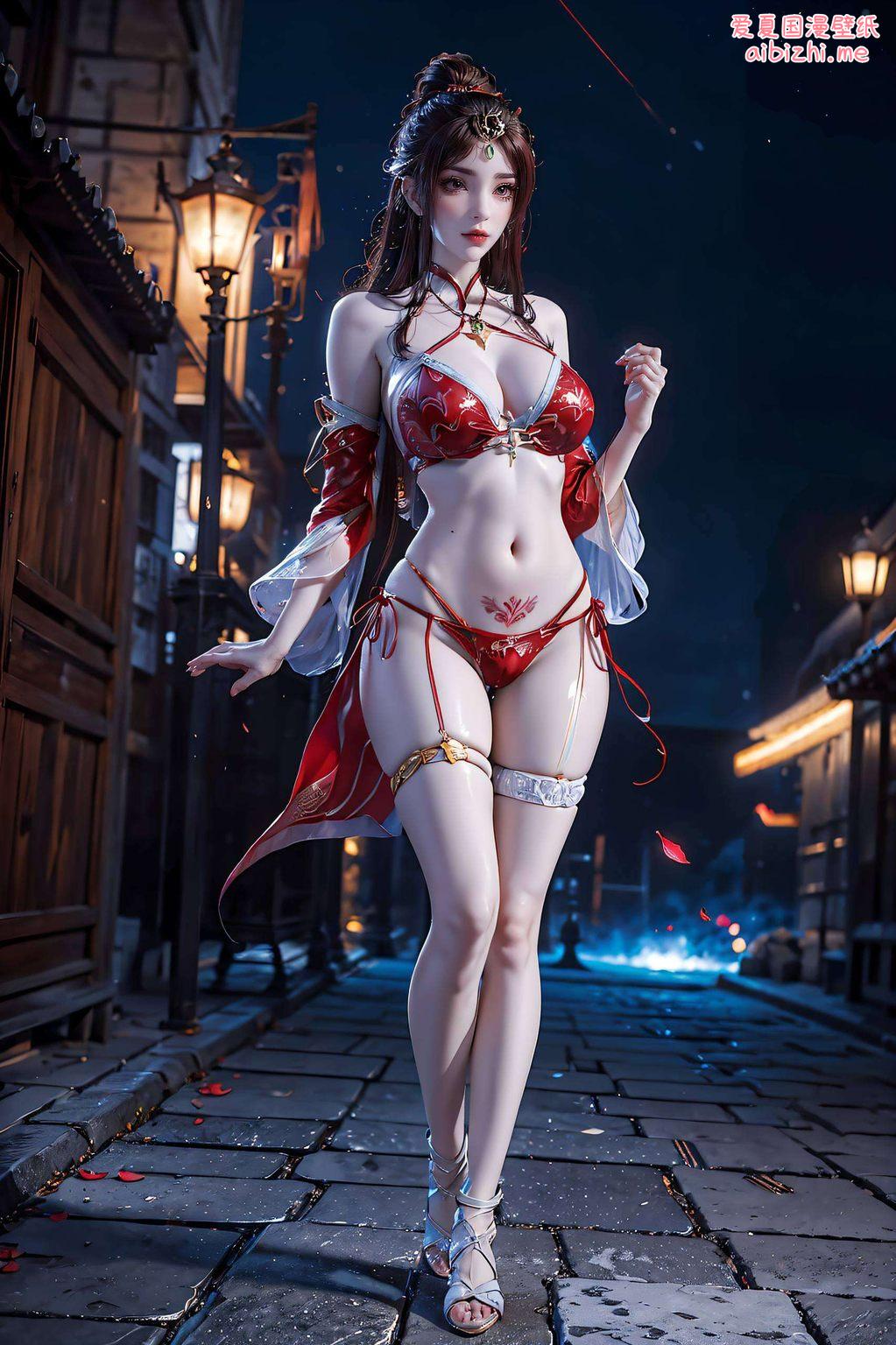 红凰微笑壁纸让这独特的美感