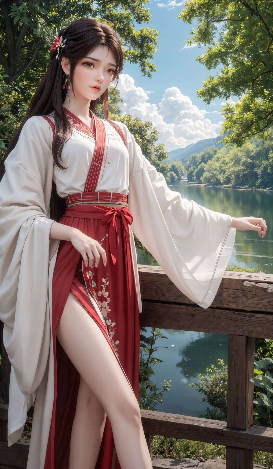 仿佛美女从古典漫画中走出4K超清壁纸