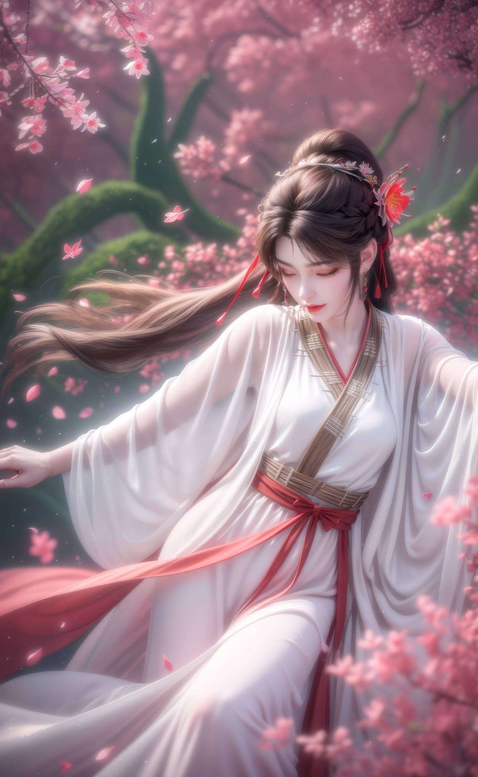这款剧场版高清壁纸让国漫女神的美丽与你同在