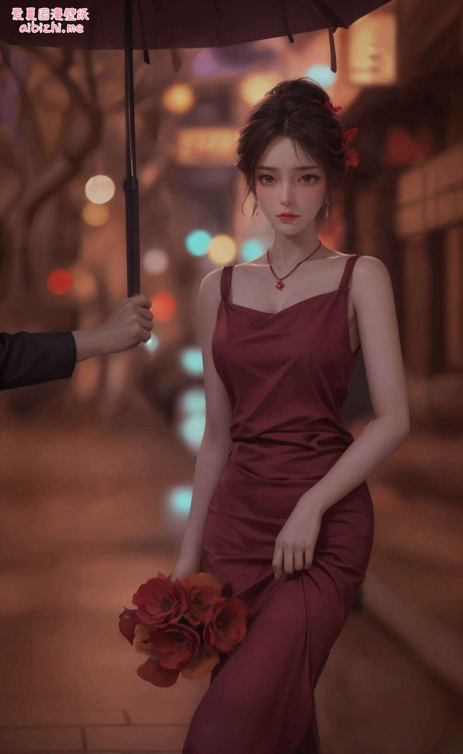 点亮你的手机屏幕让她的灵动眼神