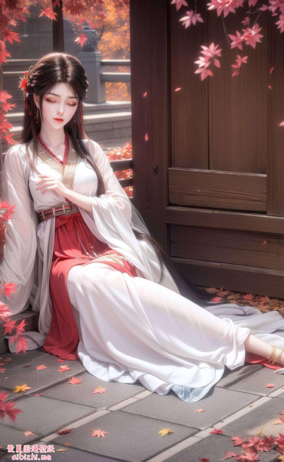 每一帧都散发着迷人的魅力这款AI国漫女神——火灵儿的高清壁纸