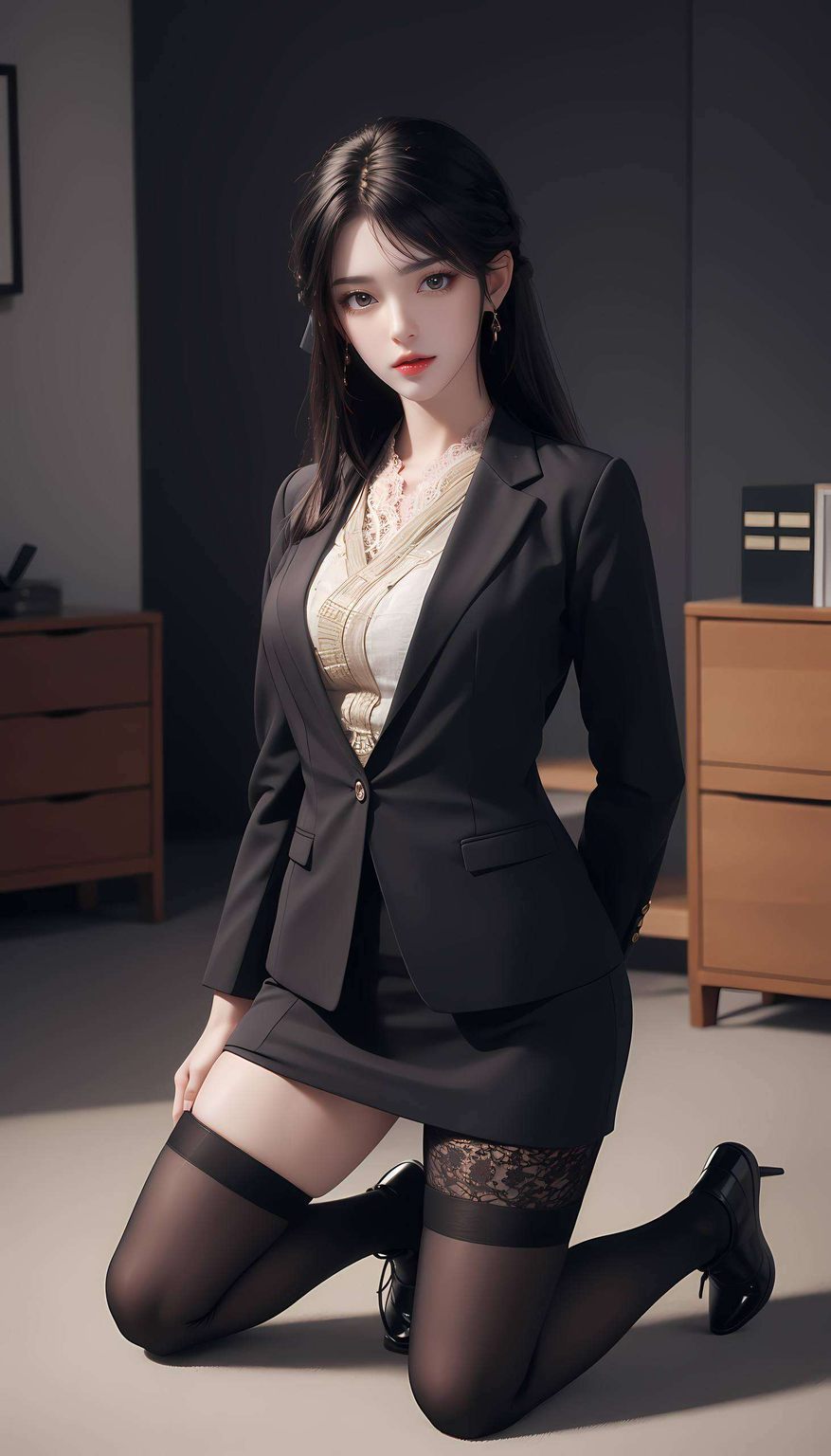 为你打造国漫女神级唯美像素电脑壁纸细腻笔触描绘出的绝美轮廓