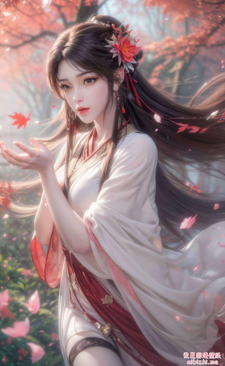 以火灵儿这位灵动俏丽的角色为主角为你的桌面带来一抹不规则的灵动风采