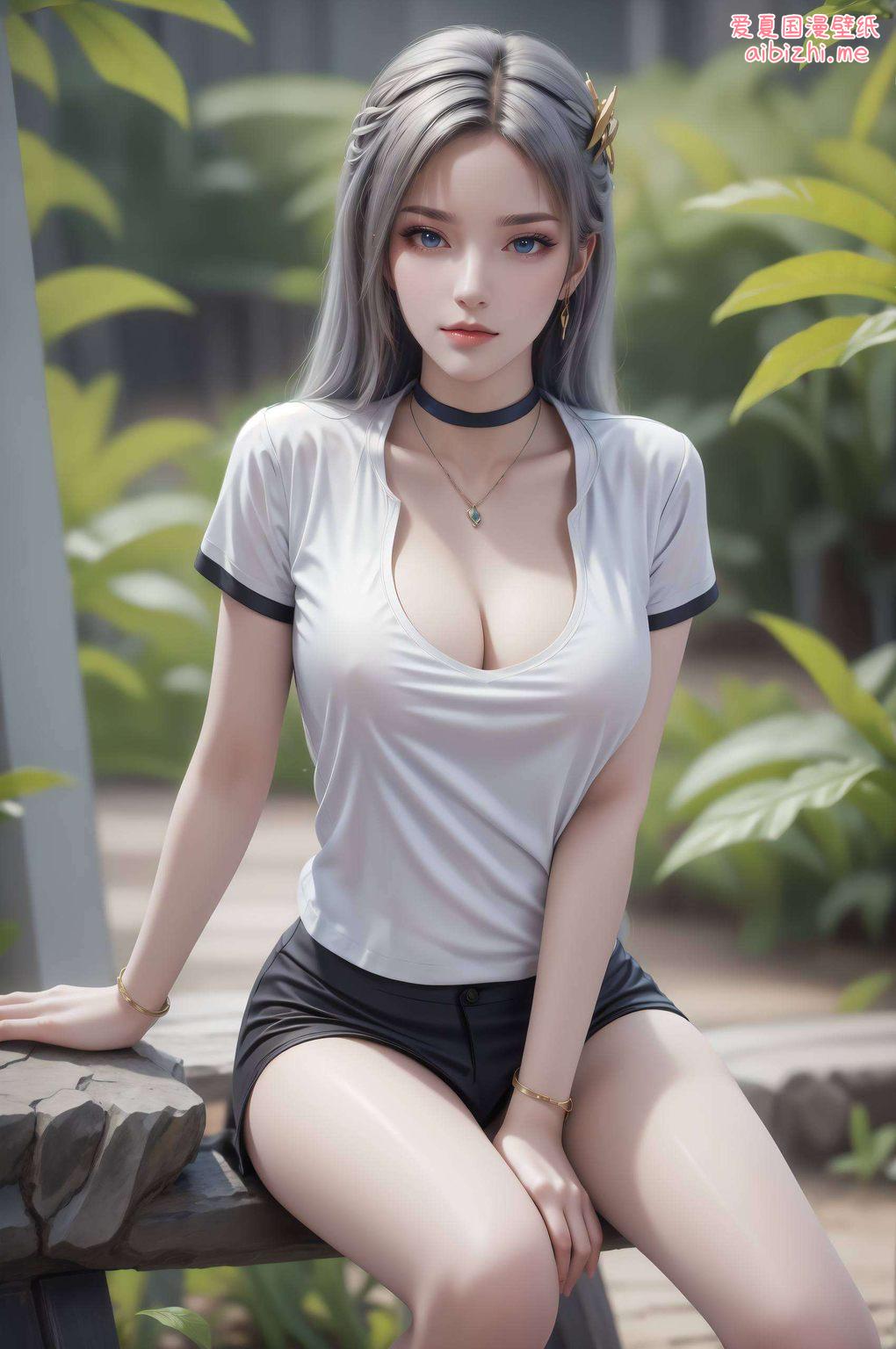 这不仅是一幅唯美国漫壁纸光影交织间