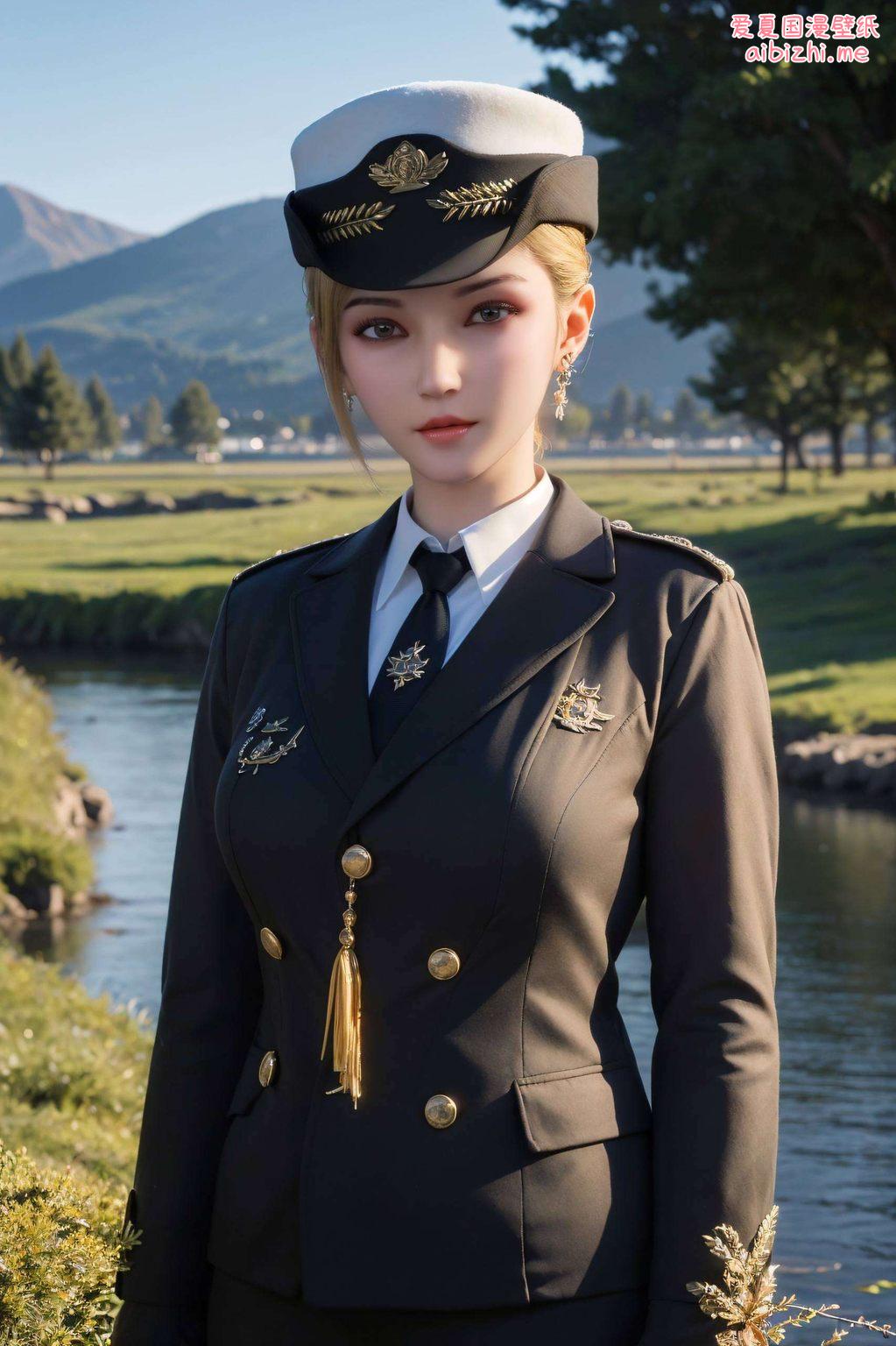 清凉一夏！AI国漫女神雄兵连的怜风身着泳装