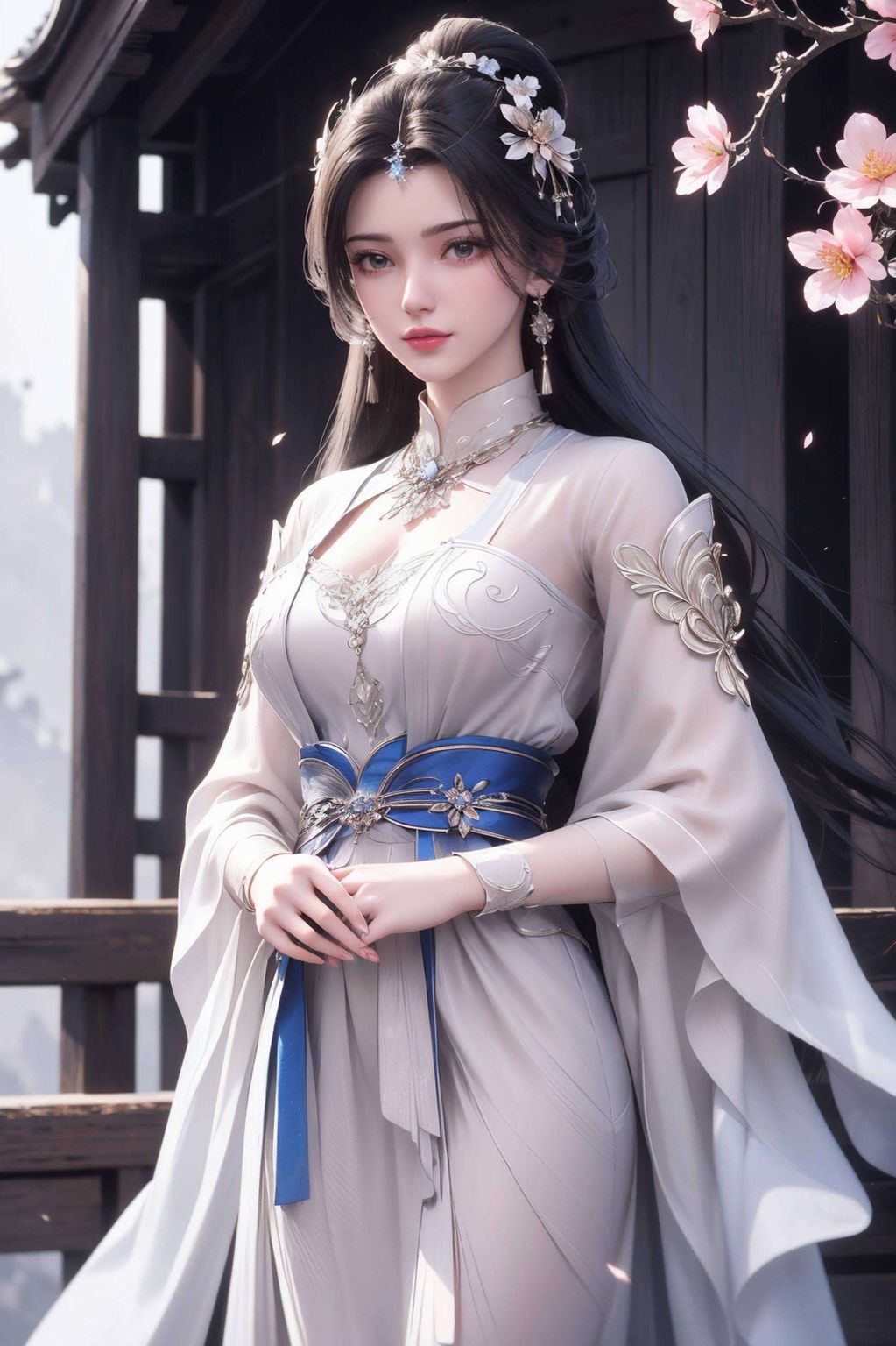 那抹淡淡的忧伤李慕婉的完美像素锁屏壁纸