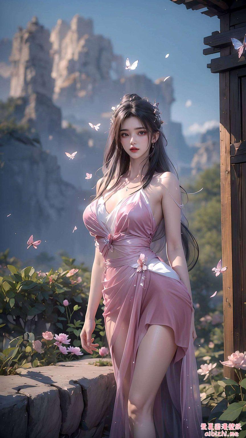 让人沉醉于这份独特的唯美风情这款超还原高清極簡桌佈苹果国漫女神唯美手机壁纸