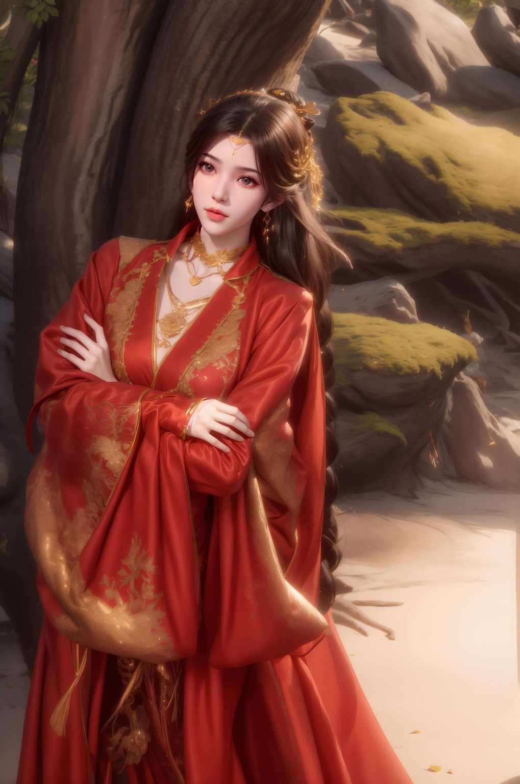 仿佛穿越到了另一个世界细腻的线条与鲜明的色彩交织